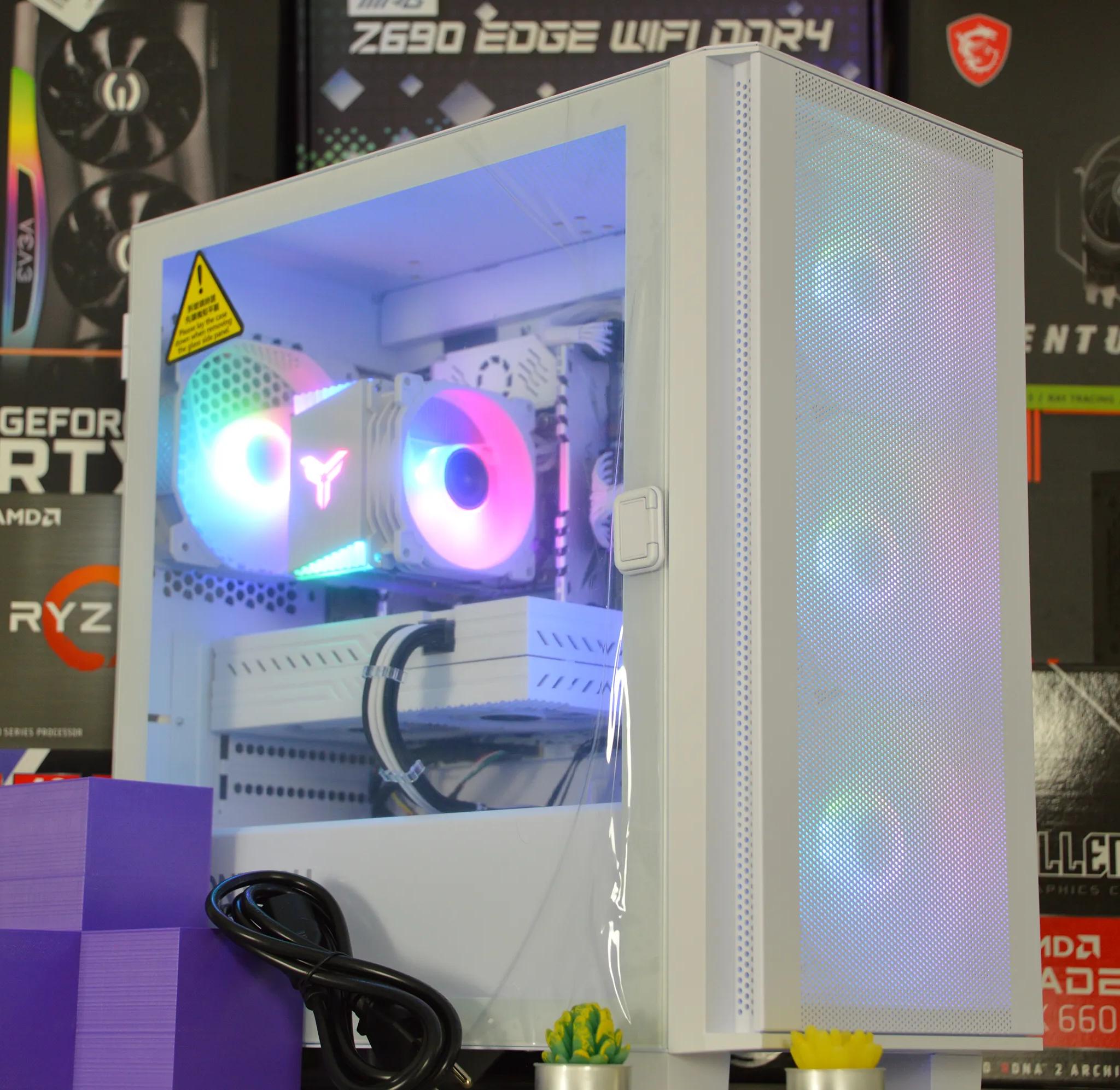 ⚪⚪| RX 580 8GB | INTEL XEON E5 2670 V3 | 16GB DDR4 RAM | 1TB NVME SSD | White-Out 2.0 |