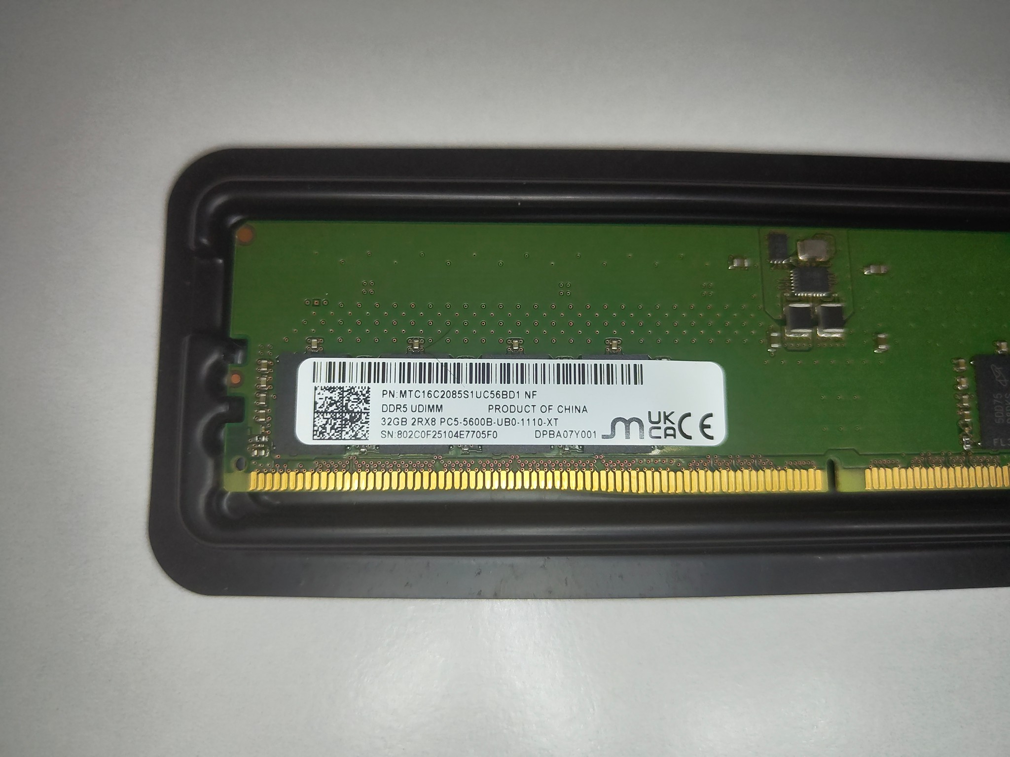 1x32GB DDR5