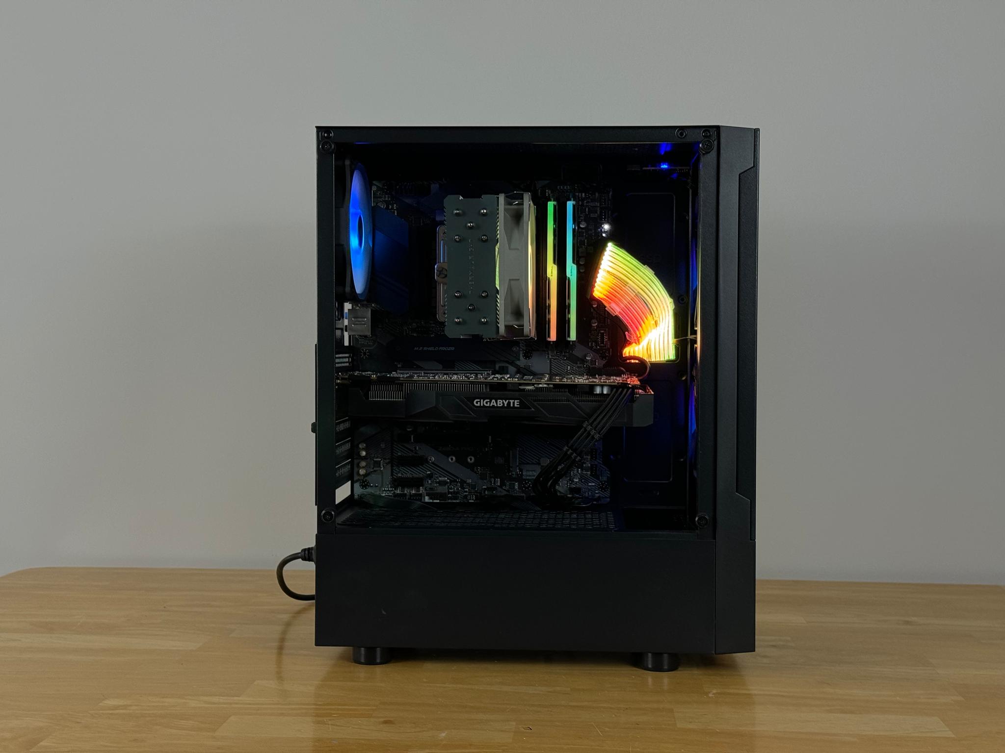RGB OVERLOAD Intel i5 10400F GTX 1070 1TB Gaming/Streaming PC