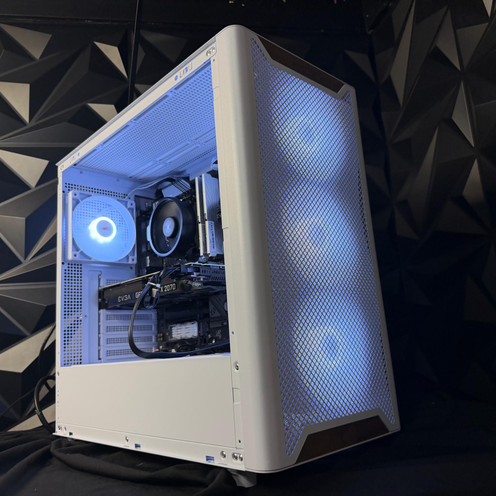🤍🌲 WHITE WOOD SUPER 🌲🤍Ryzen 5 5500| RTX 2070 Super| 16 GB DDR4| 750 Gb NVMe| 650 W PSU