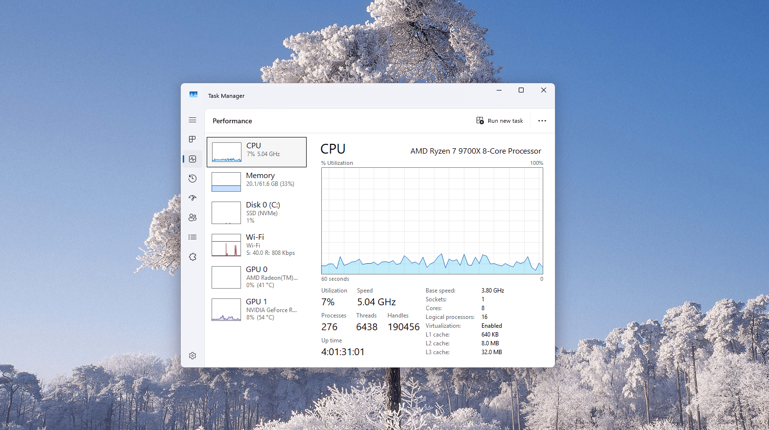 9700x | RTX 5070 | 64gb Ram | 1tb SSD |