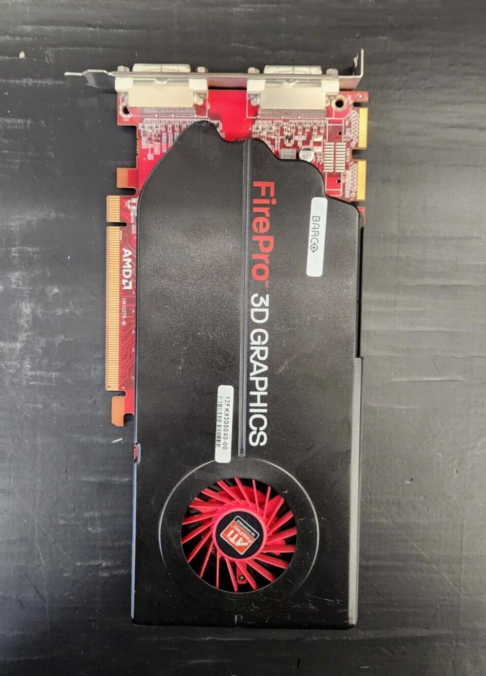 AMD FirePro Barco MXRT 5450 1GB GDDR5 High Profile Graphics Card 2x DVI