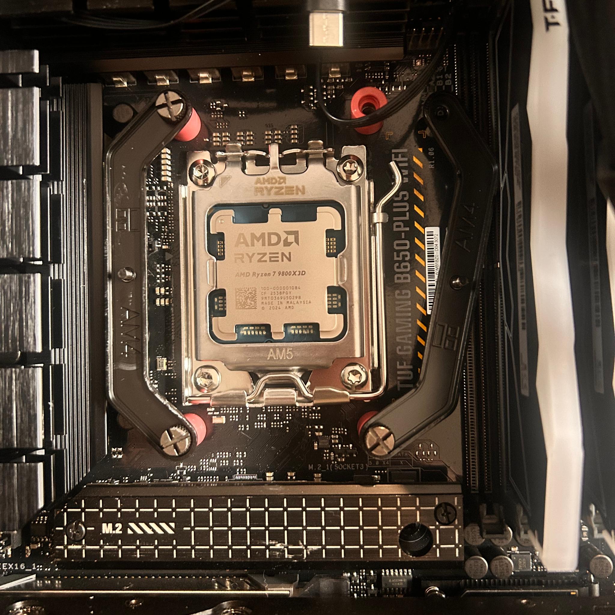 Custom RGB Gaming PC - Ryzen 7 9800x3d, Power Color Reaper Radeon RX 9070 XT, 16GB DDR5 RAM...