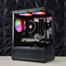 💜☂️🖤 Black Gaming PC - GTX 1070 / Ryzen 7 2700 / 16GB Ram / 1TB HDD / WIFI + BT 💜☂️🖤