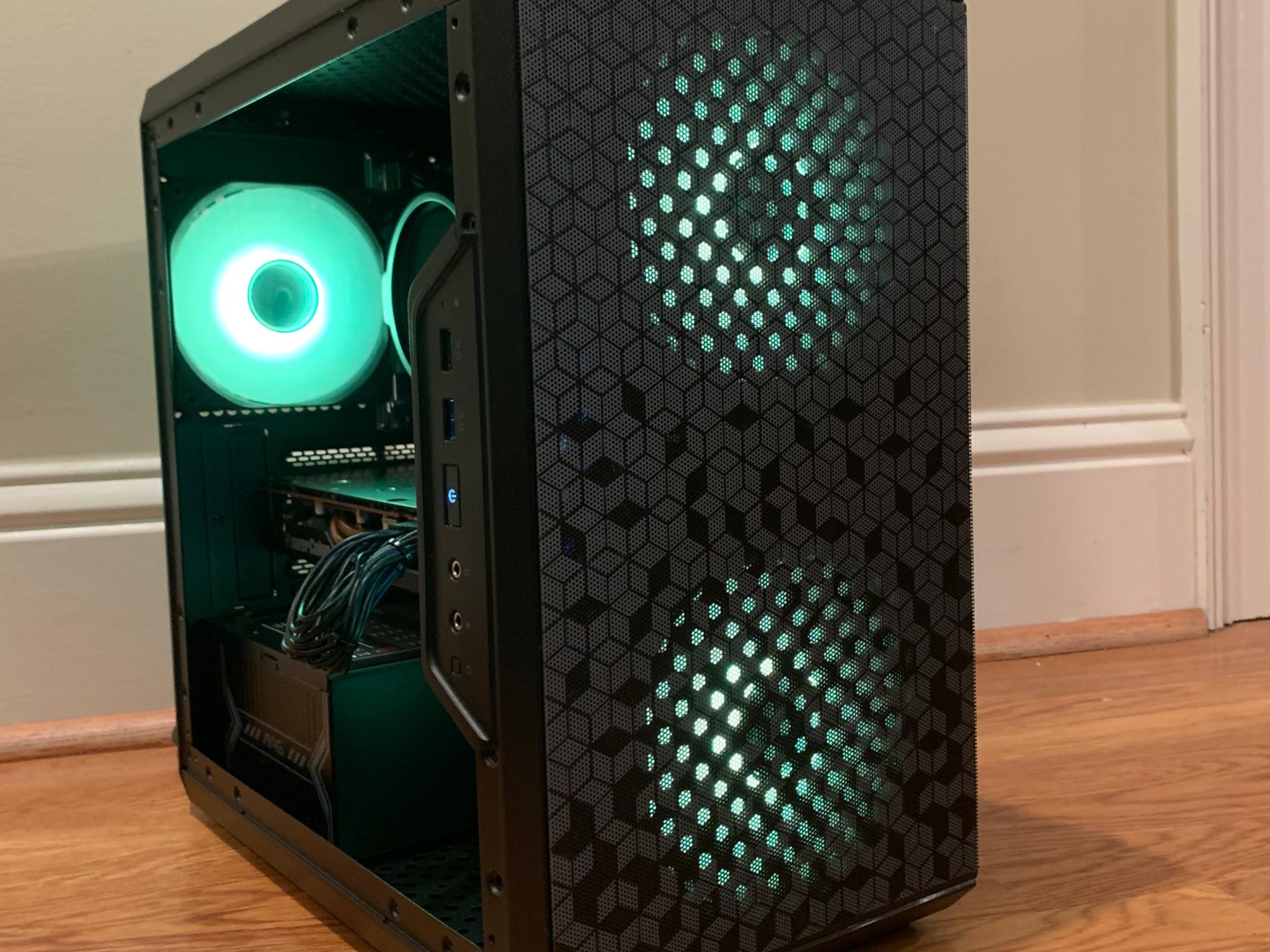 RX 5700 XT RYZEN 5 3600 CUSTOM RGB GAMING PC 16GB RAM 500GB M.2 NVMe SSD WINDOWS 10 INSTALLED