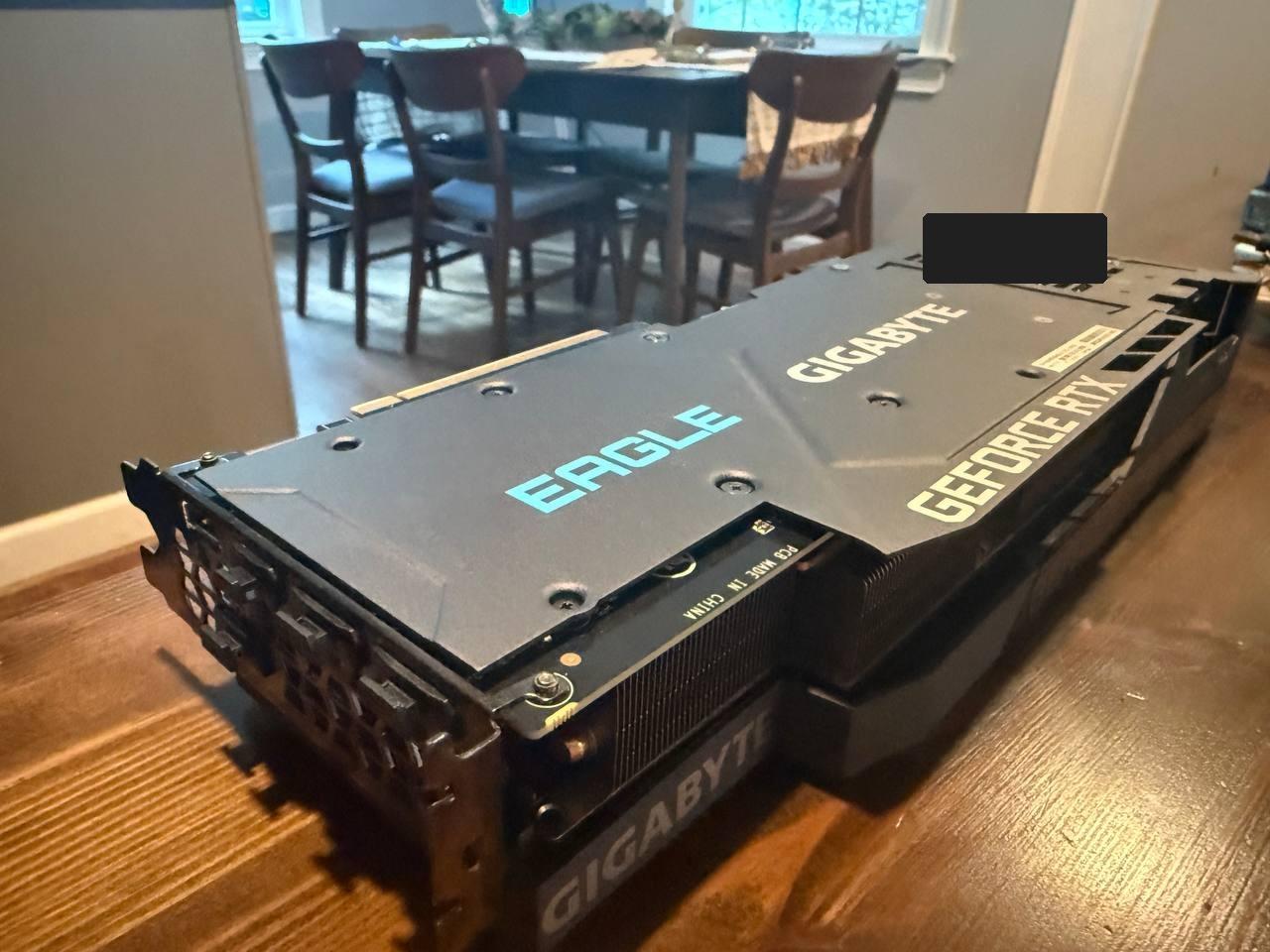 Gigabyte GeForce RTX 3080 EAGLE OC 10GB GPU - Tested, Works Great