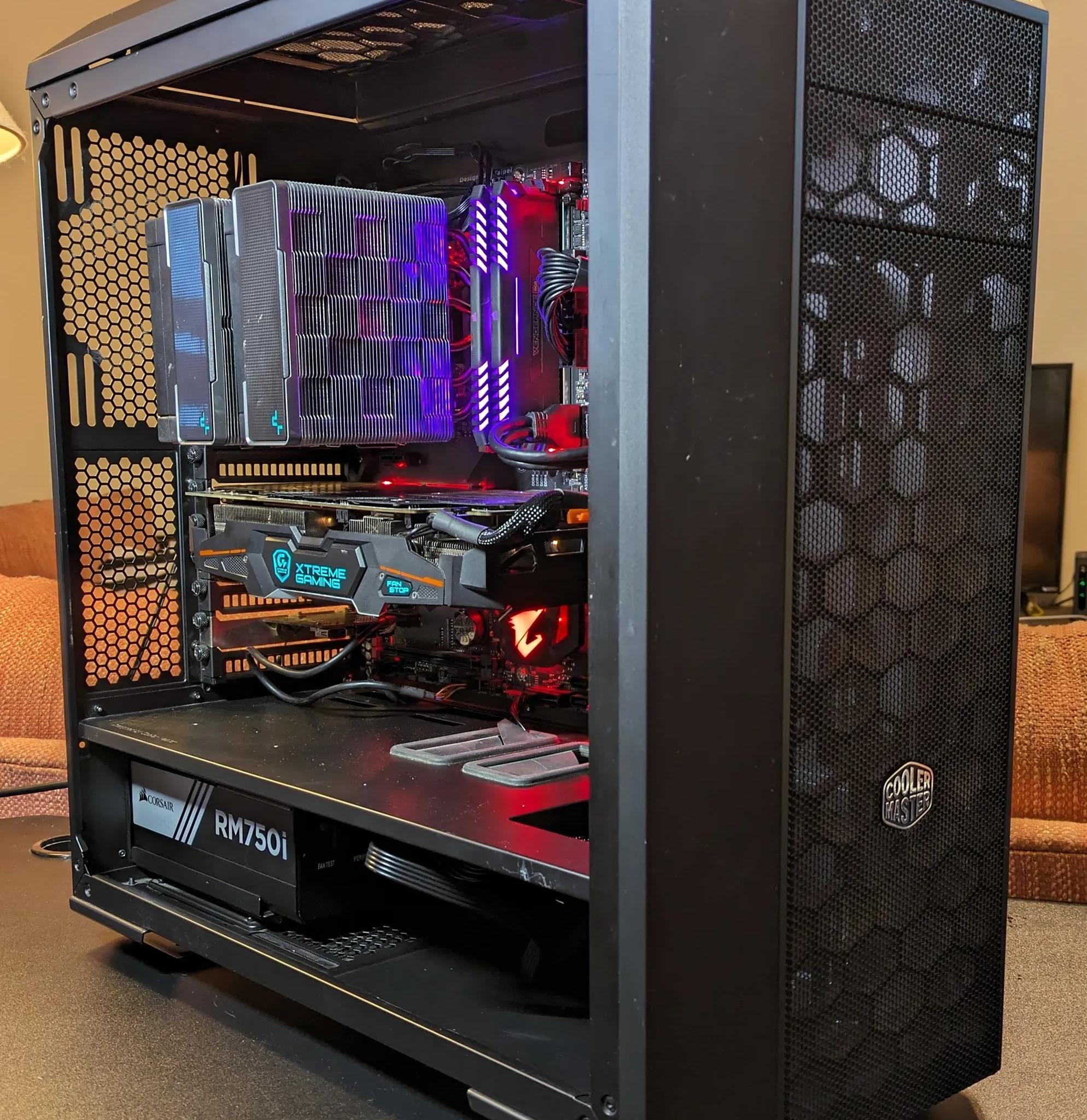 Gaming PC Intel i5 8600K, Nvidia 1060, 16GB Memory, 1T Storage