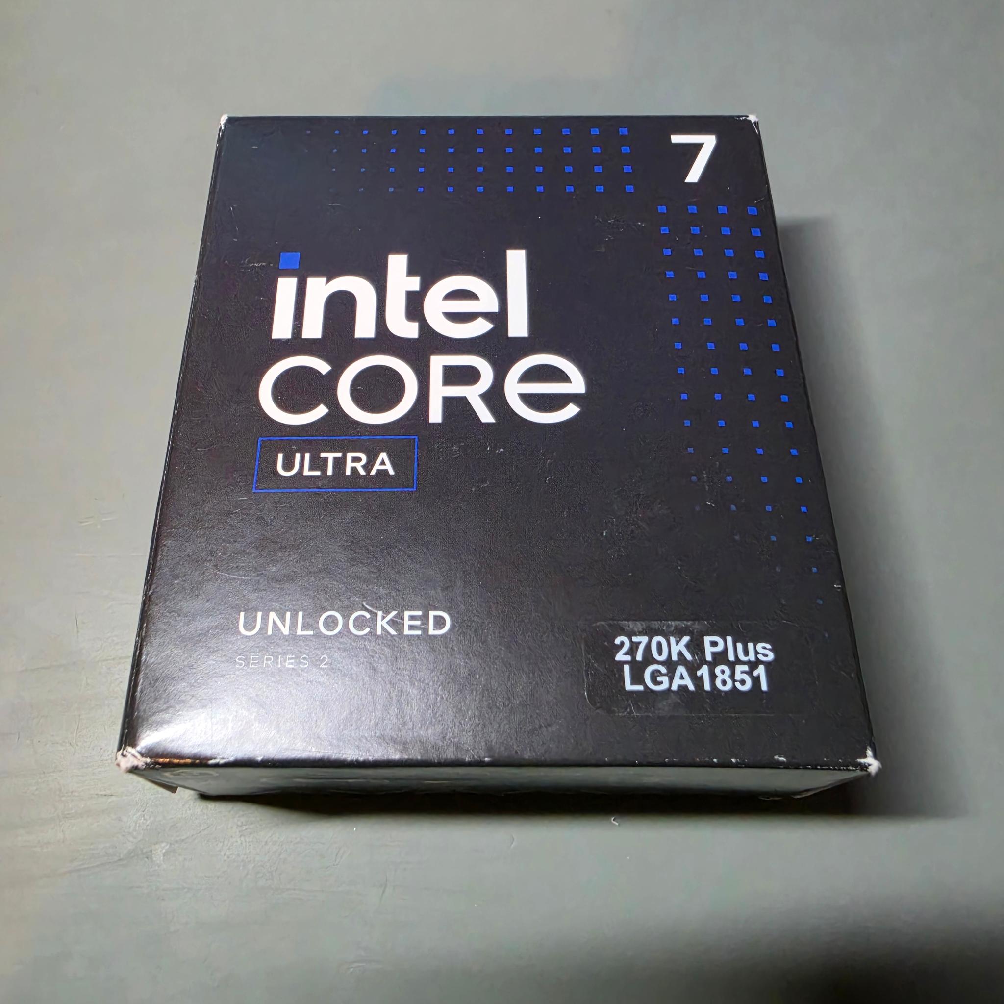 Intel Core Ultra 7 270K Plus 20-Core 3.8GHz LGA1851 Unlocked CPU