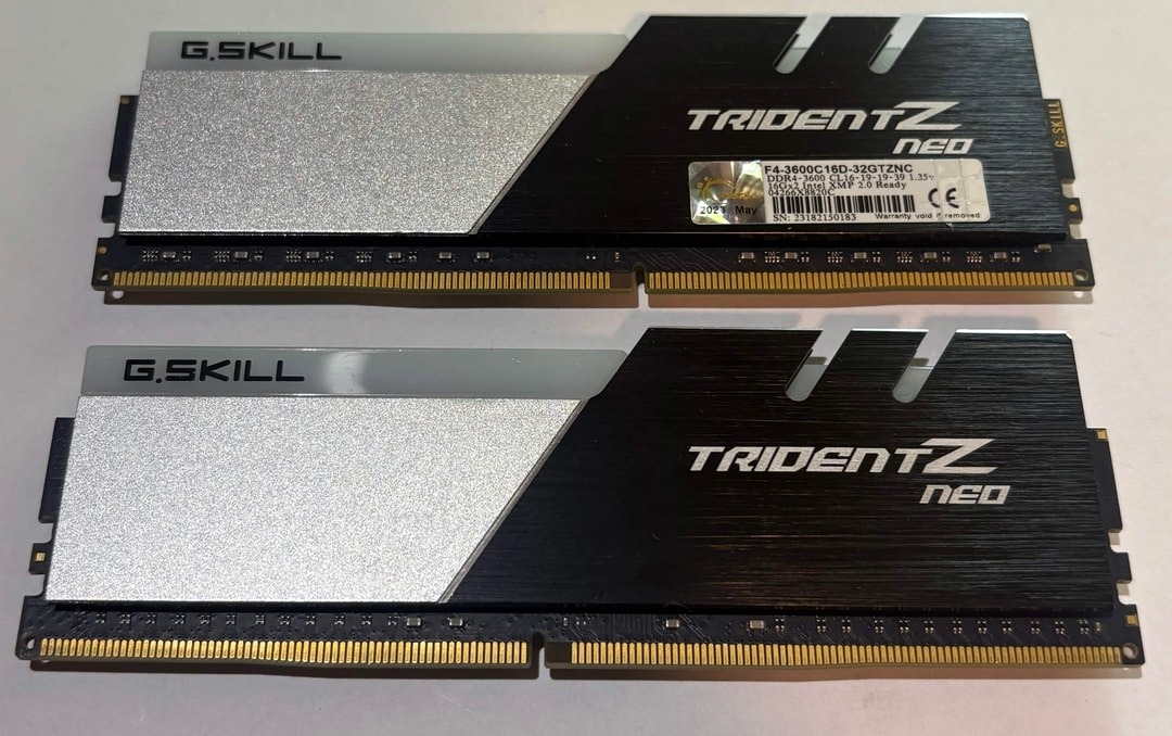 G.Skill Trident Z Neo 32GB DDR4 3600MHz RAM Kit | Jawa