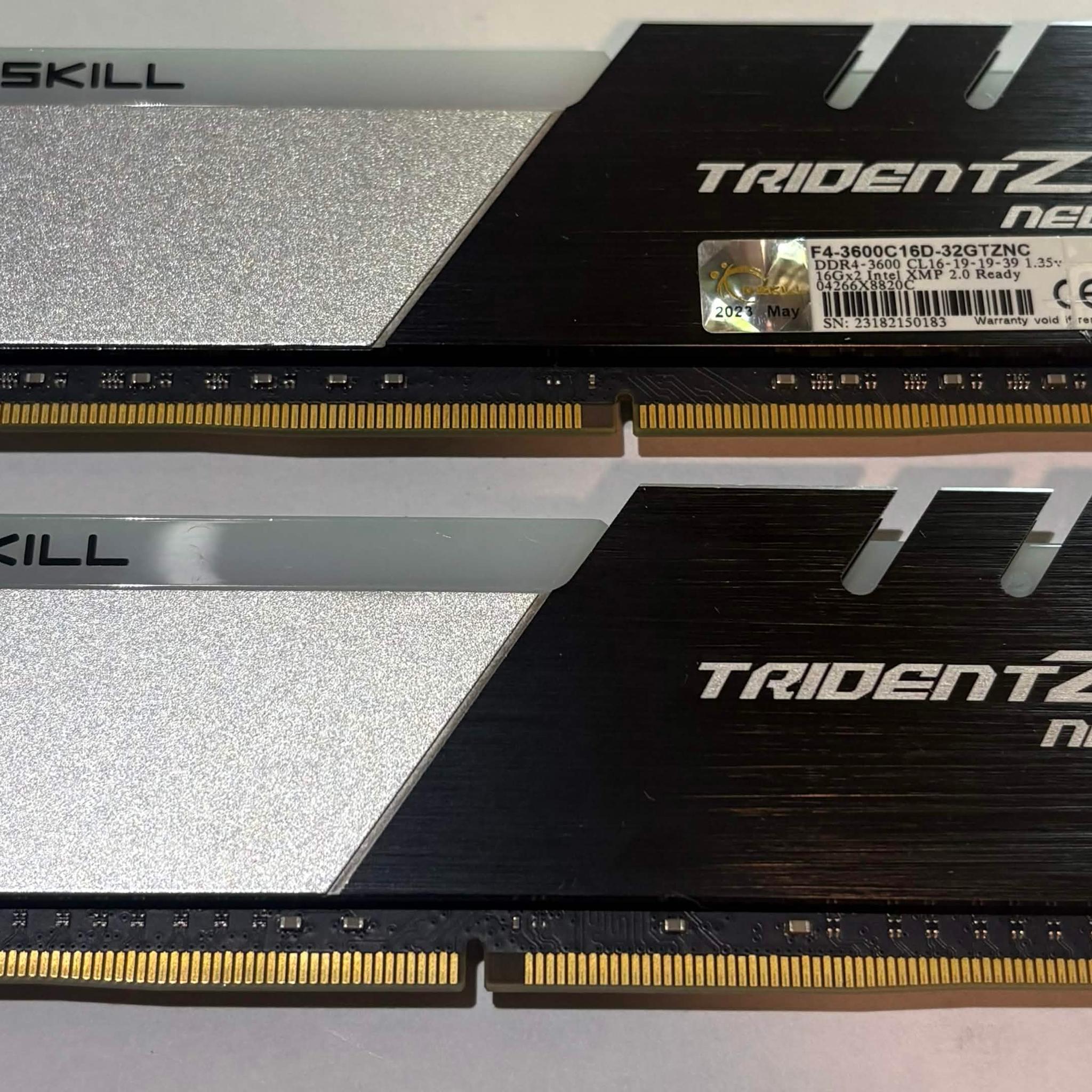 G.Skill Trident Z Neo 32GB DDR4 3600MHz RAM Kit