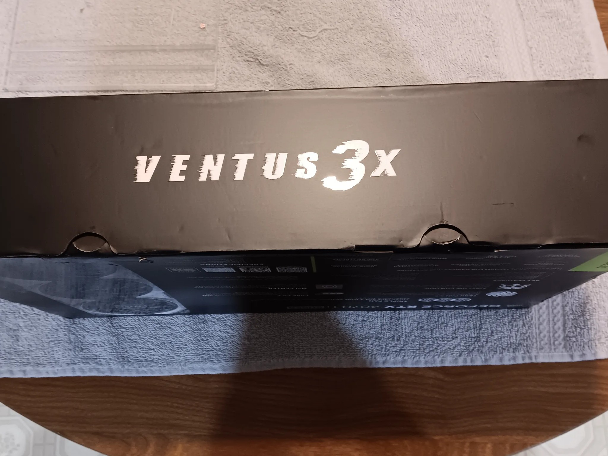 *BOX ONLY* MSI GeForce RTX 4070ti Super *BOX ONLY*