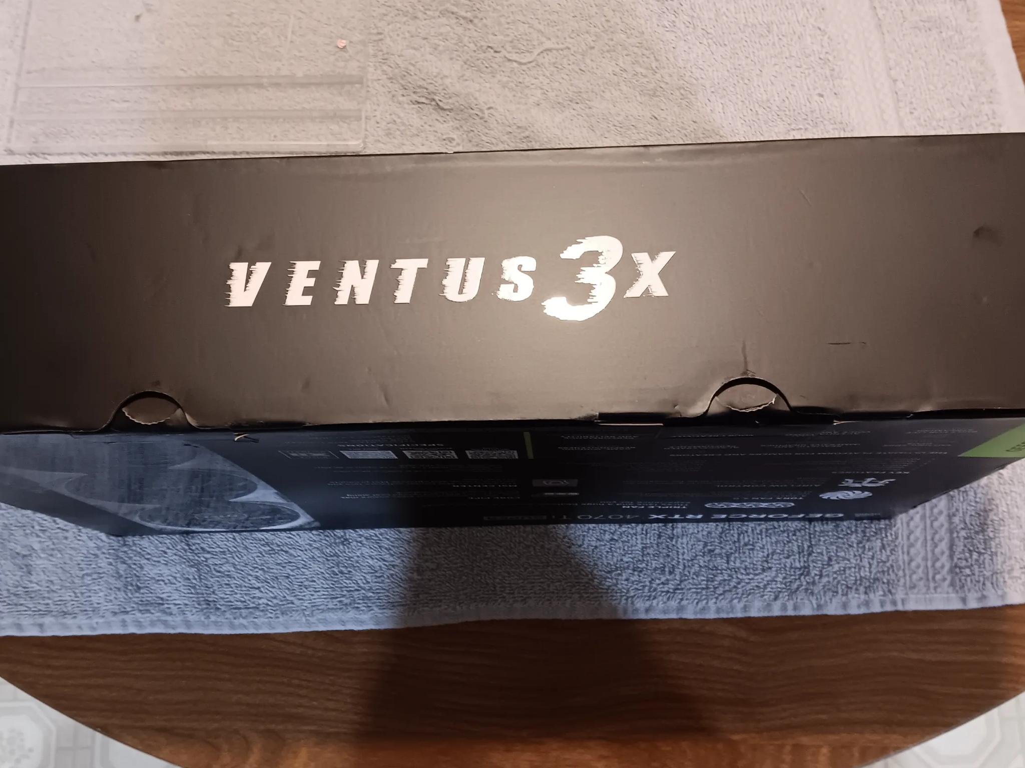 *BOX ONLY* MSI GeForce RTX 4070ti Super *BOX ONLY*