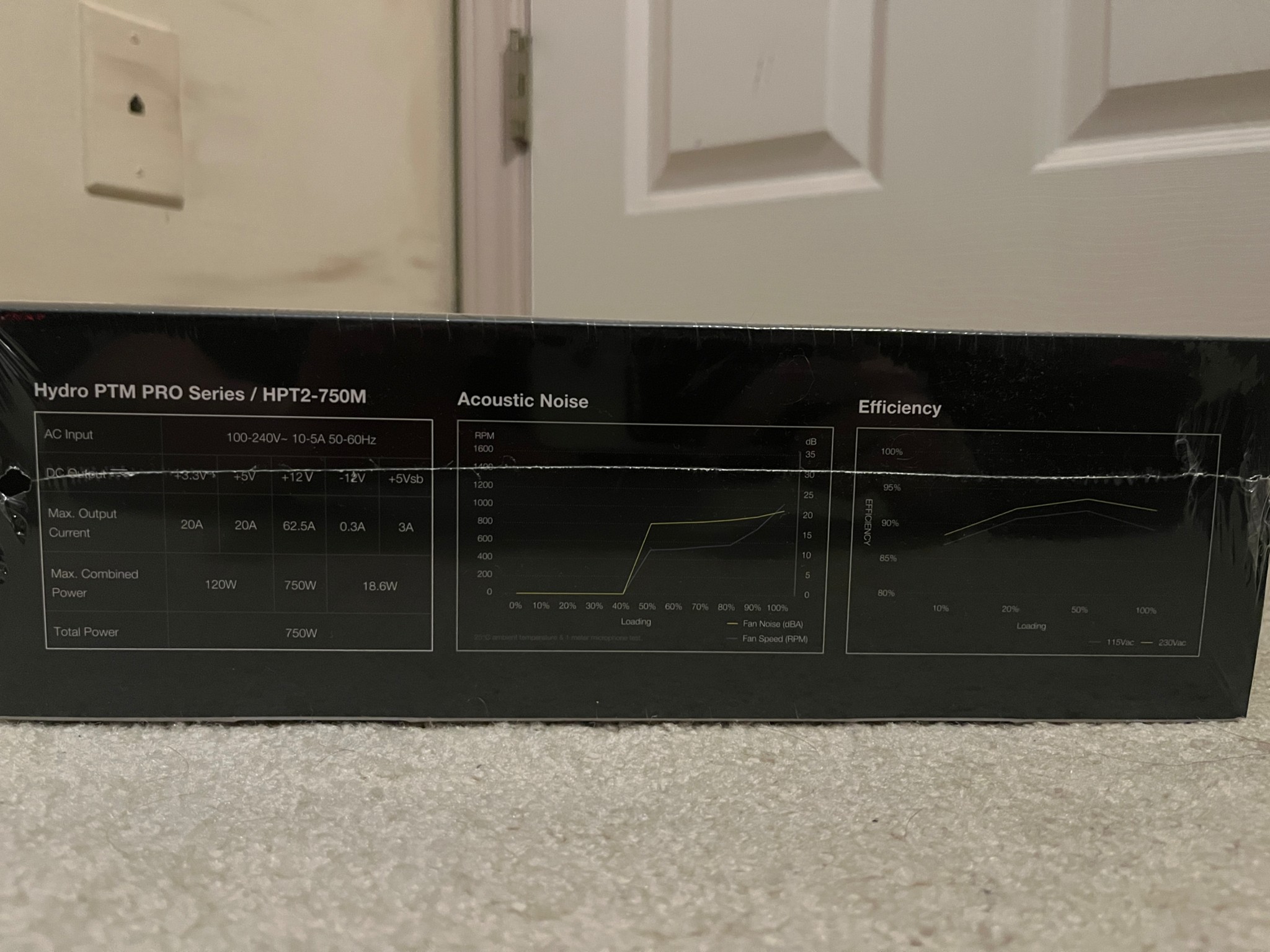 Fsp hydro ptm pro 750W power supply