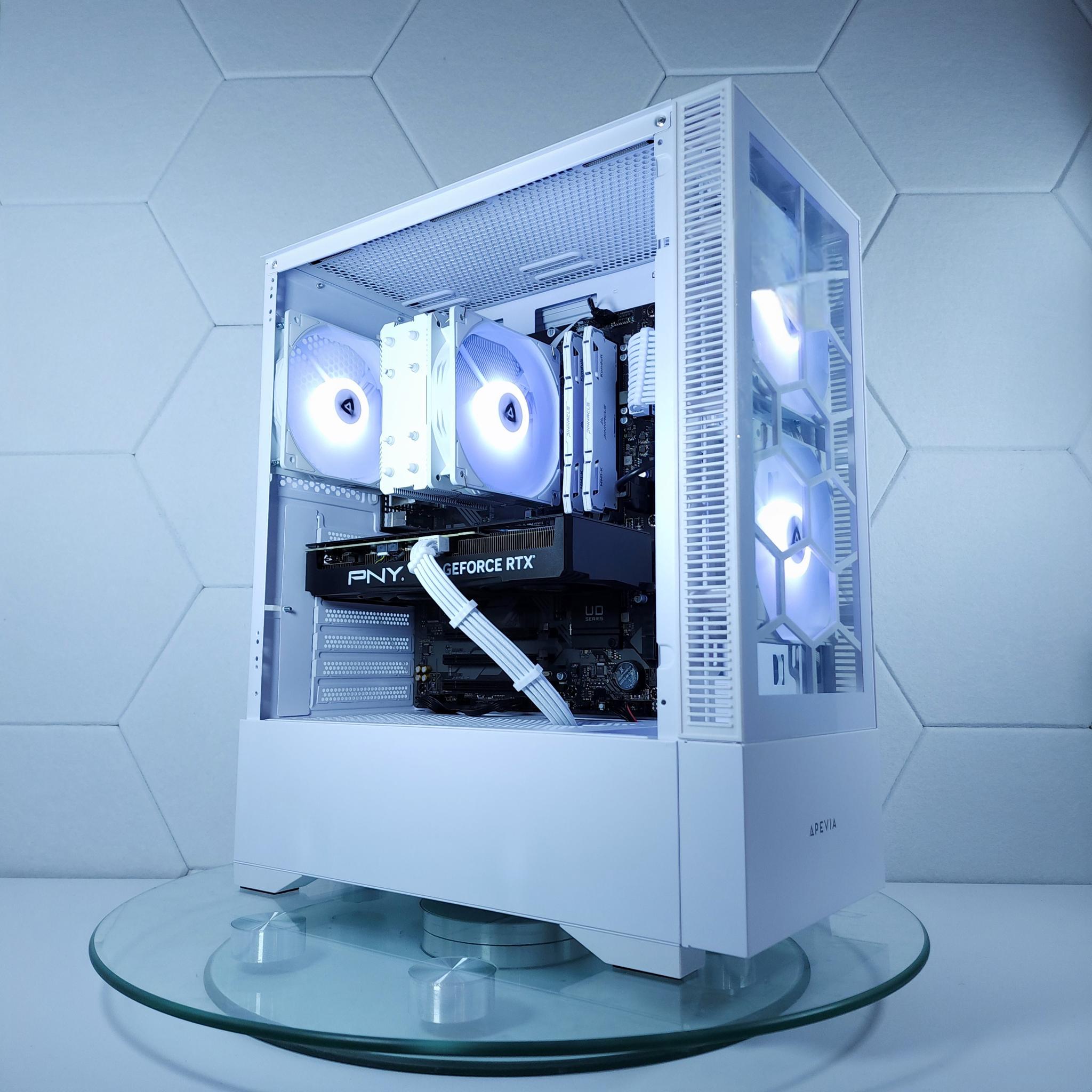 🤍RTX 4070●Core i5 12400F●1080p/1440p Gaming Computer