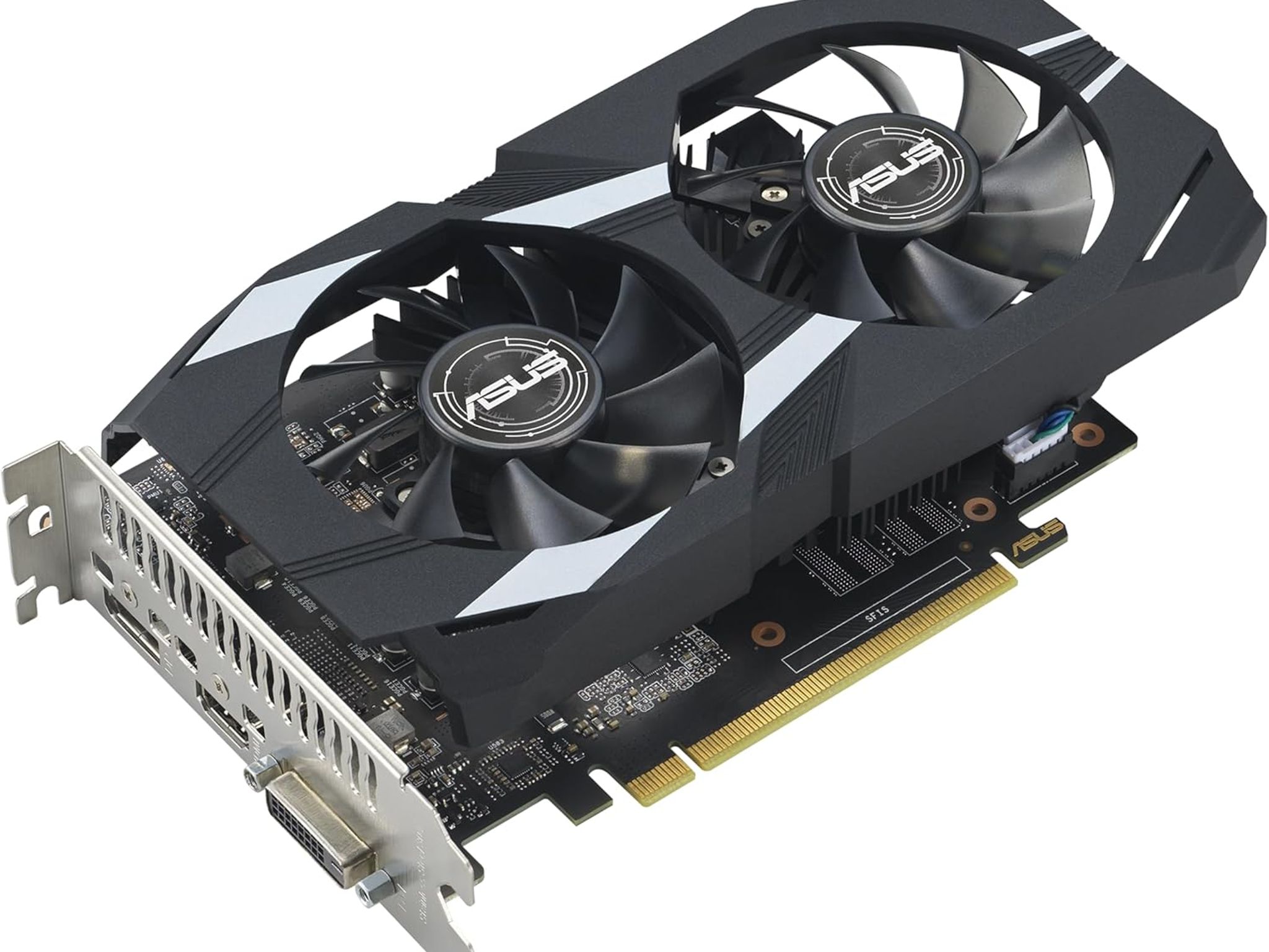 ASUS GTX 1650 4GB EVO OC GDDR5 DUAL-GTX1650-4GD6-P-EVO Video Graphics Card