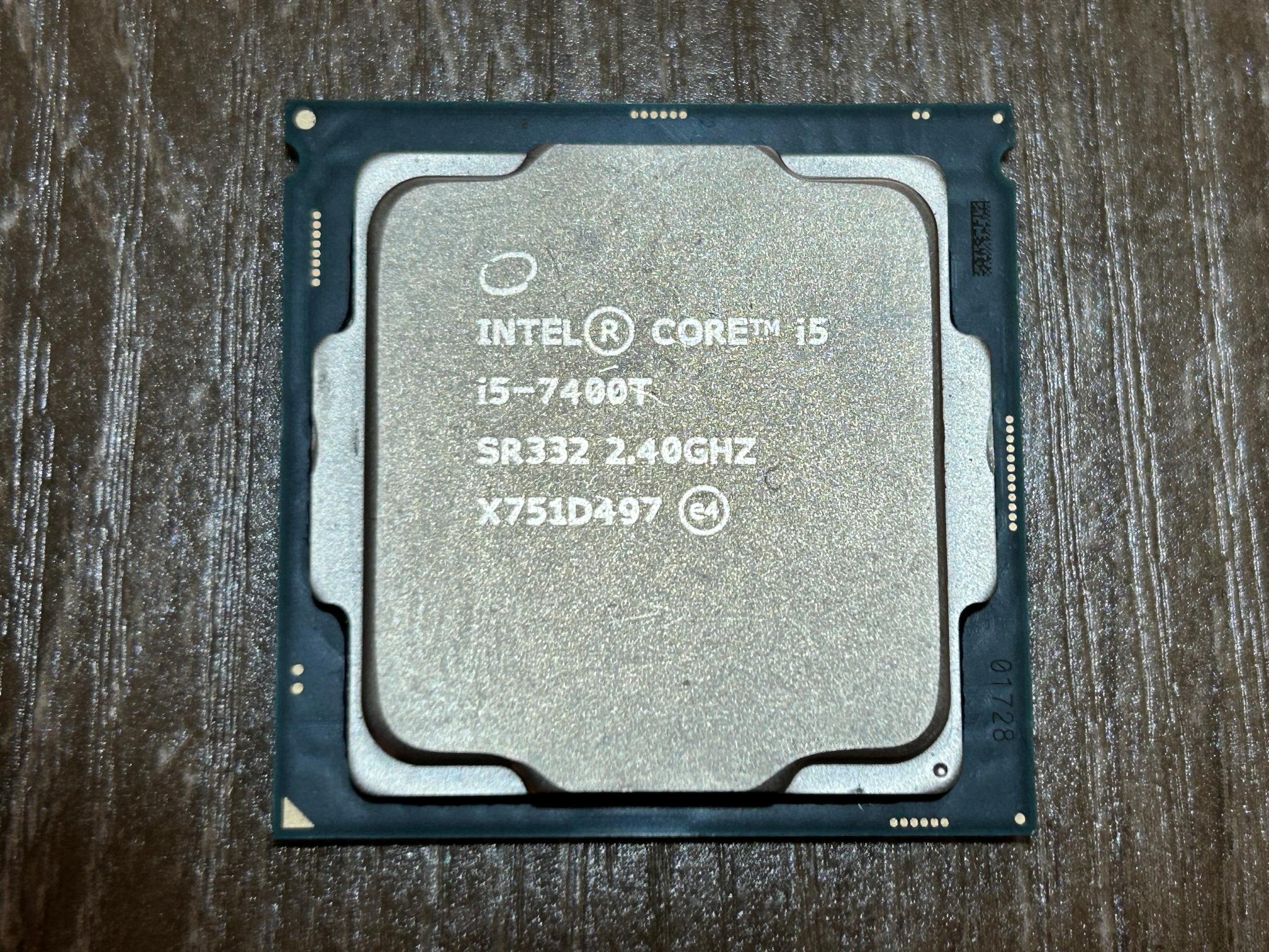Intel Core i5-7400T 3.5GHz 6MB Cache 4 Core CPU Processor