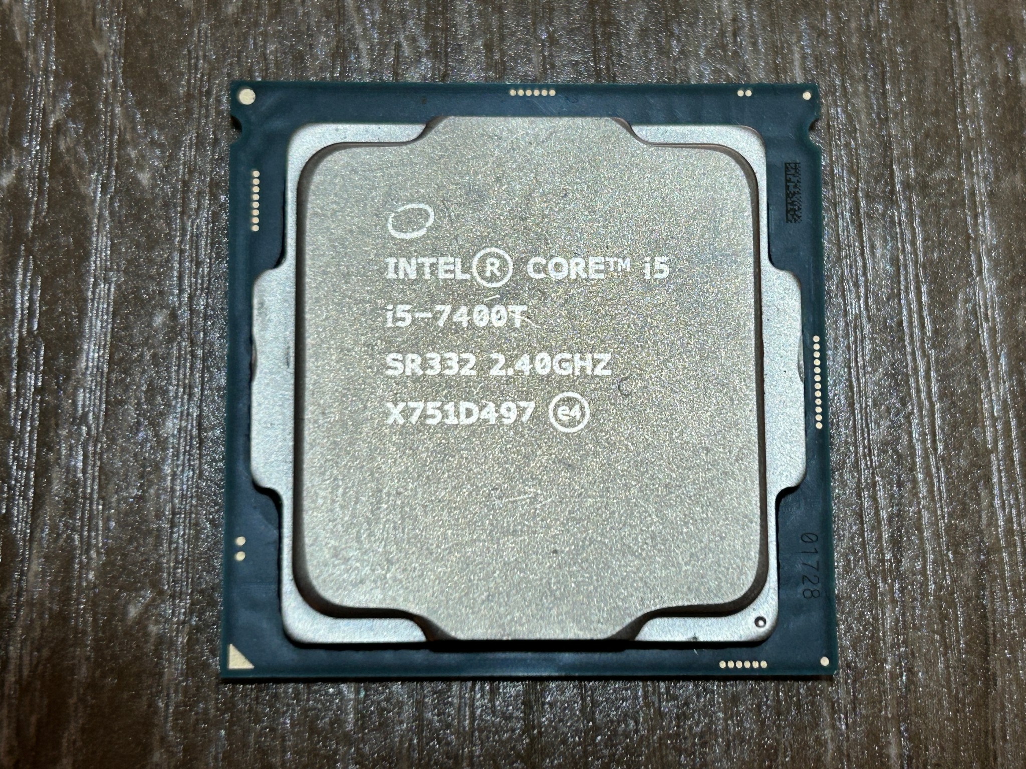 Intel Core i5-7400T 3.5GHz 6MB Cache 4 Core CPU Processor