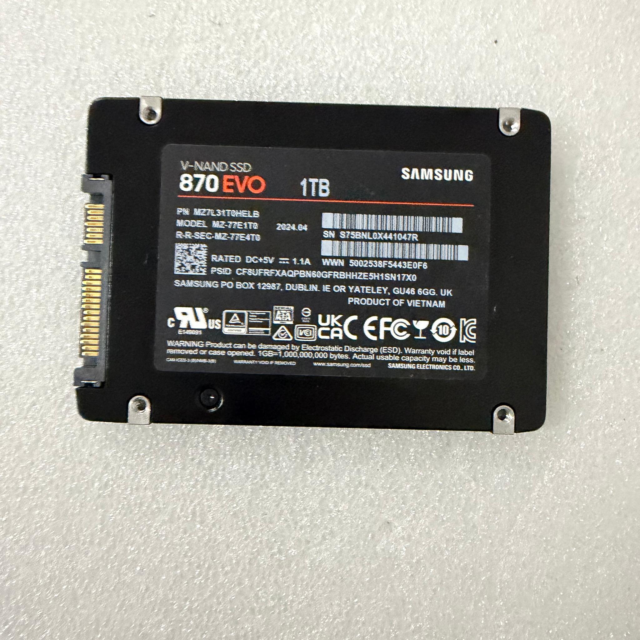 Samsung 870 EVO 1TB Free Shipping