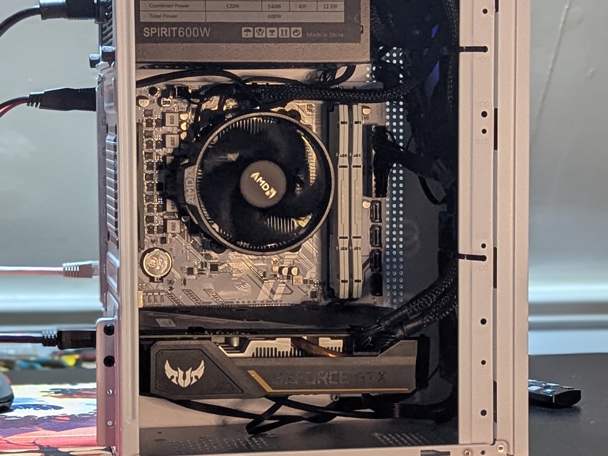 GAMING PC|AMD RYZEN 5 5500|ASUS TUF GAMING 1660 SUPER|16GB DDR4 3200|512 GB NVME SSD|WINDOWS 11 PRO
