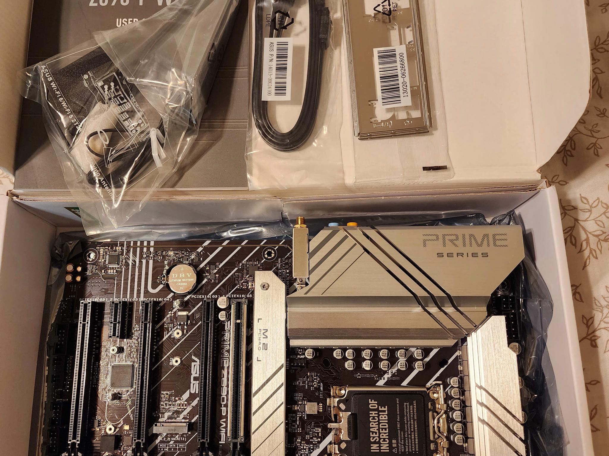 Open 📦! Asus PRIME Z690-P WIFI | DDR5