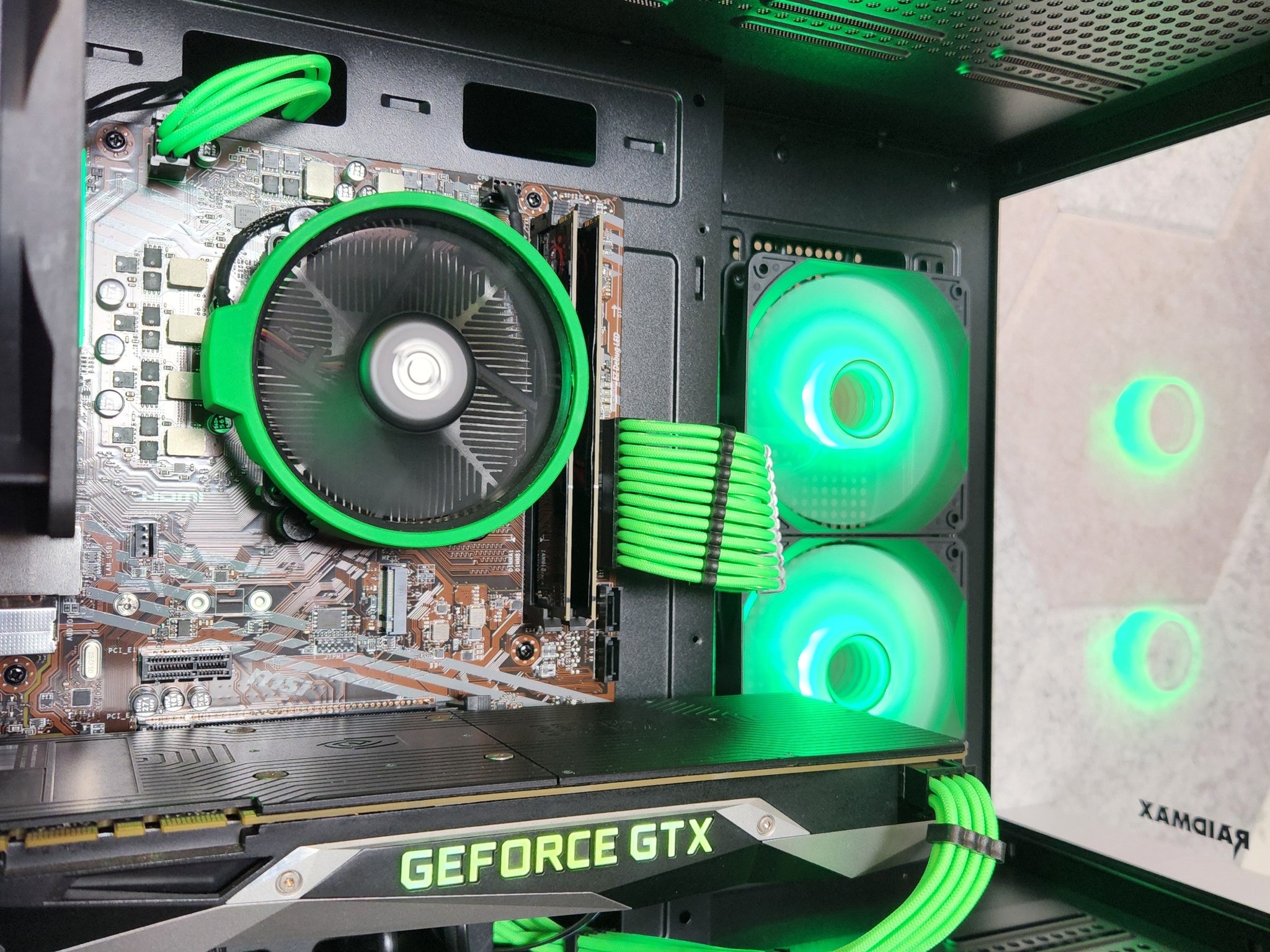 💚Green Machine PC | NVIDIA GTX 1070 8GB | Ryzen 5 3600 | 16GB RAM | 512GB SSD | Windows 11