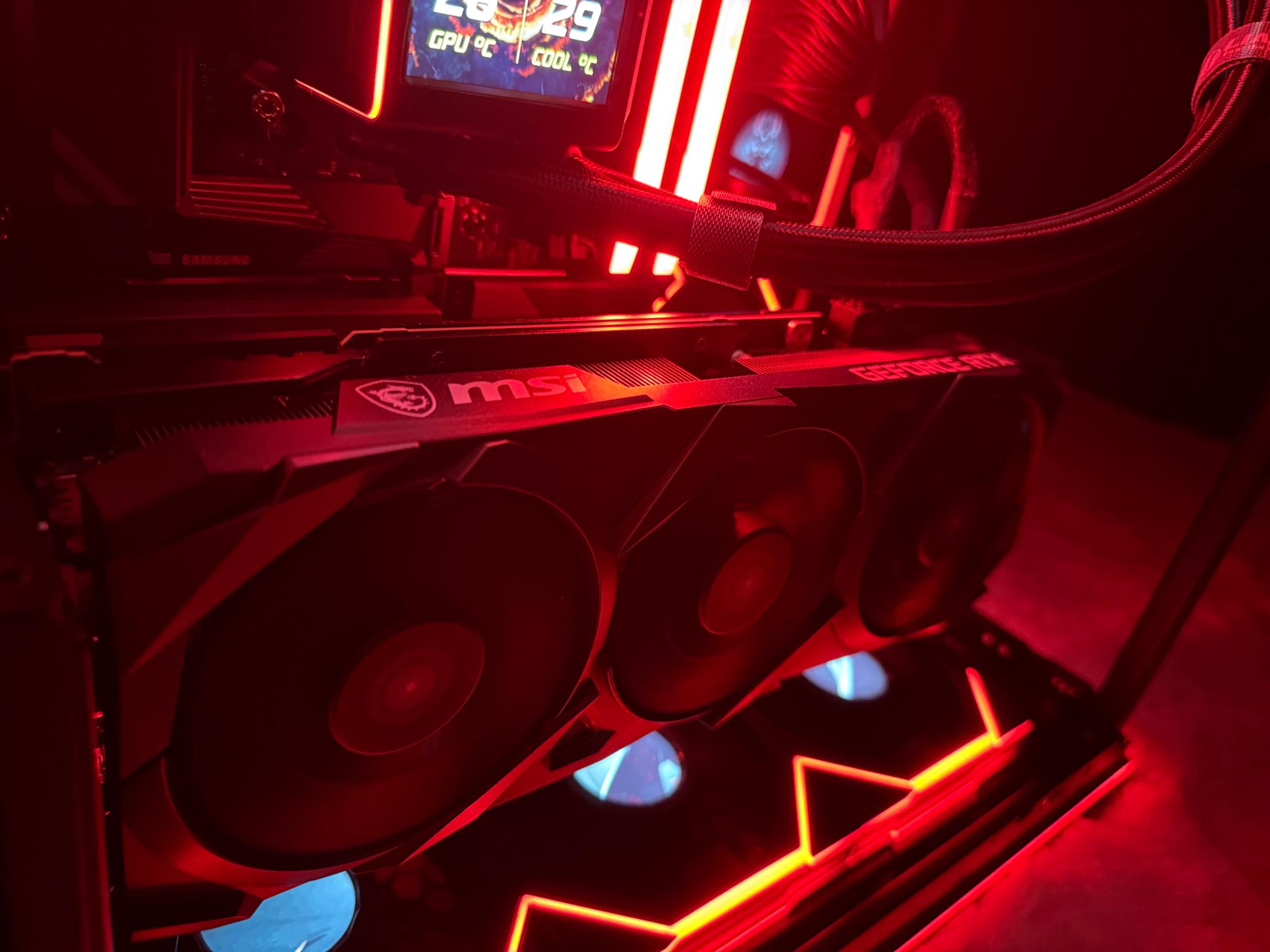 4K Gaming PC - Red Scarlet 🔥| Ryzen 7 9800X3D & RTX 3090 OC | 32GB DDR5 | 4TB NVMe SSD | VR Ready