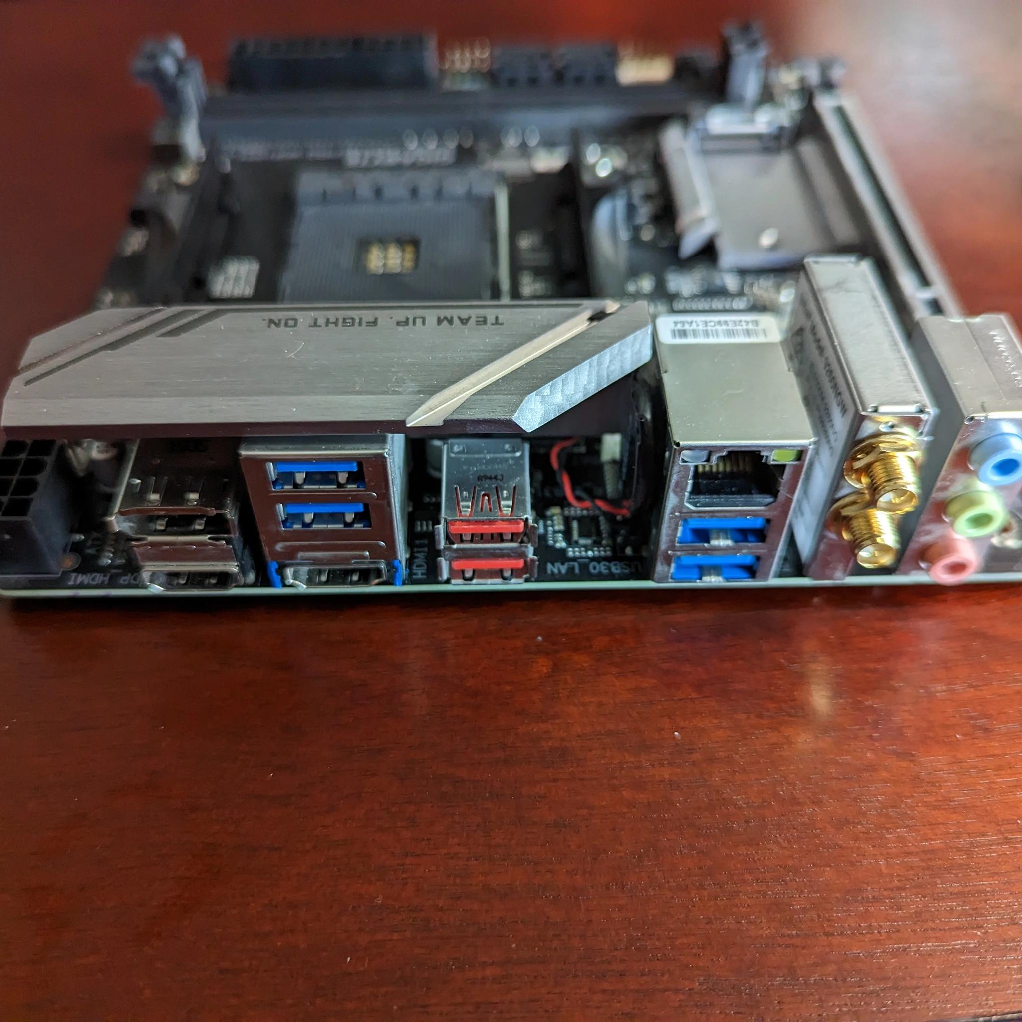 Gigabyte B450 I Aorus Pro Wifi Mini ITX Motherboard with Box/Accessories