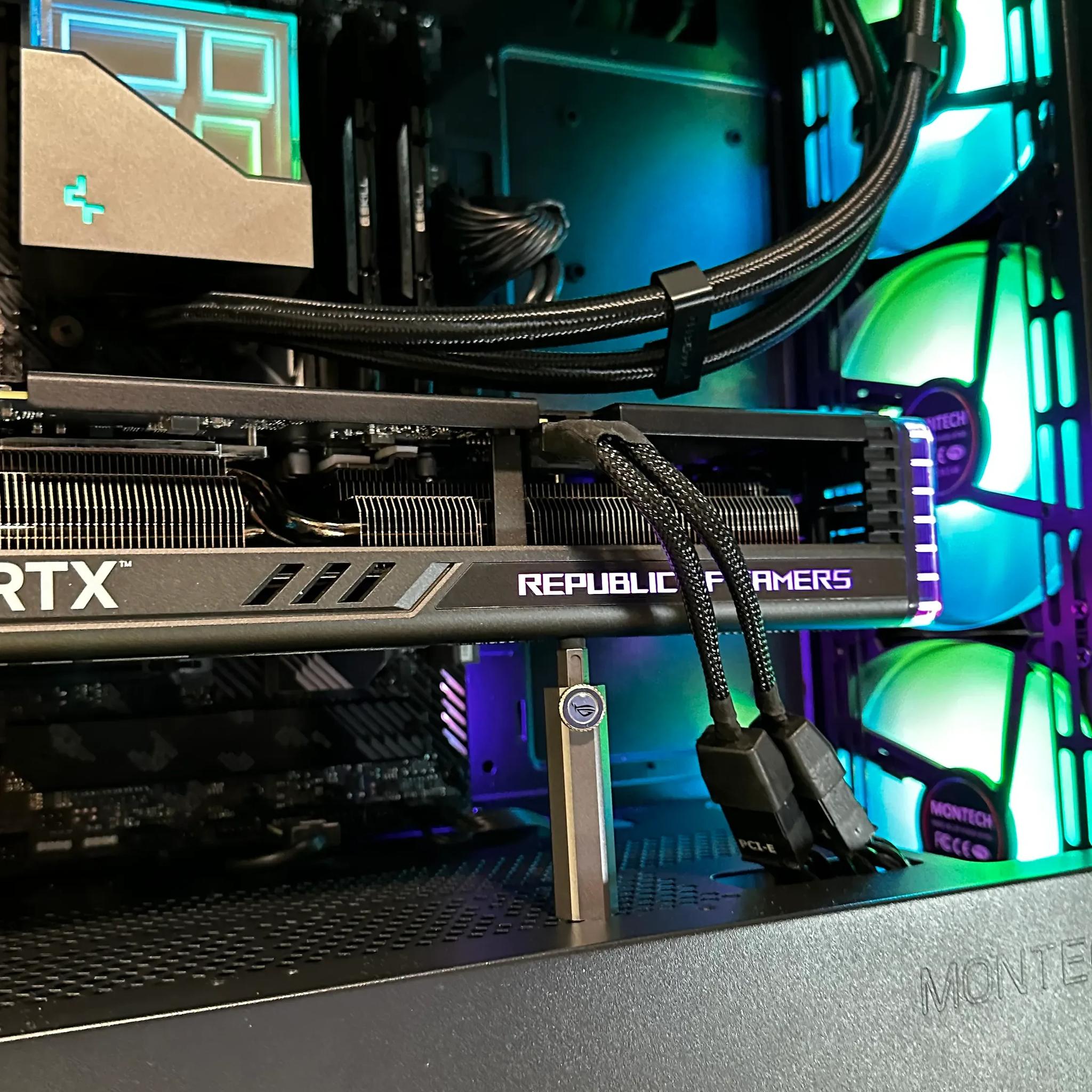 AMD Ryzen 7 5800X3D ~ASUS 4070 ROG STRIX GAMING~RGB