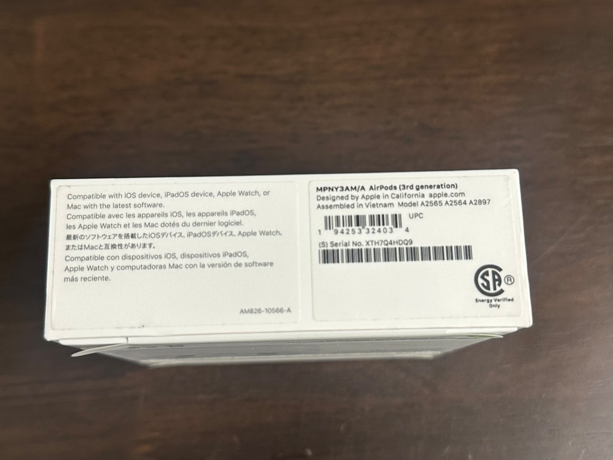 Apple AirPods 3rd Generation