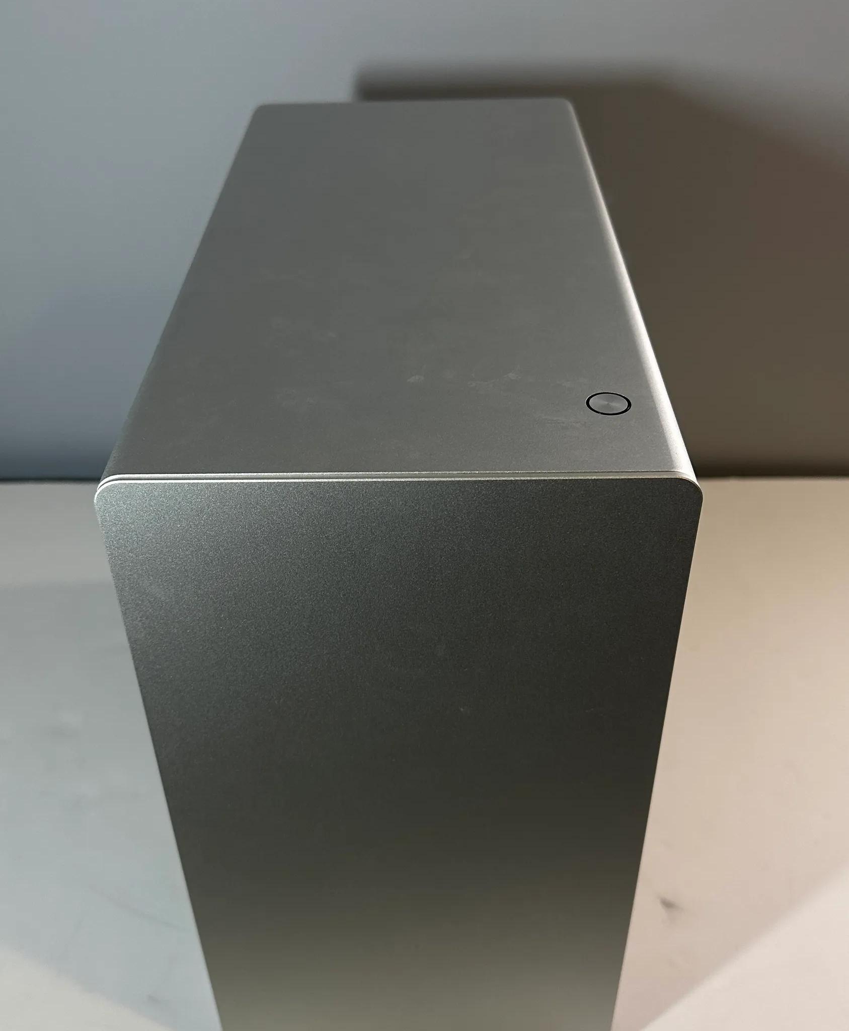 Metallic Gear Neo Mini V2 Series Mini-ITX Case | Tempered Glass Panel | Liquid Cooling Ready-Silver