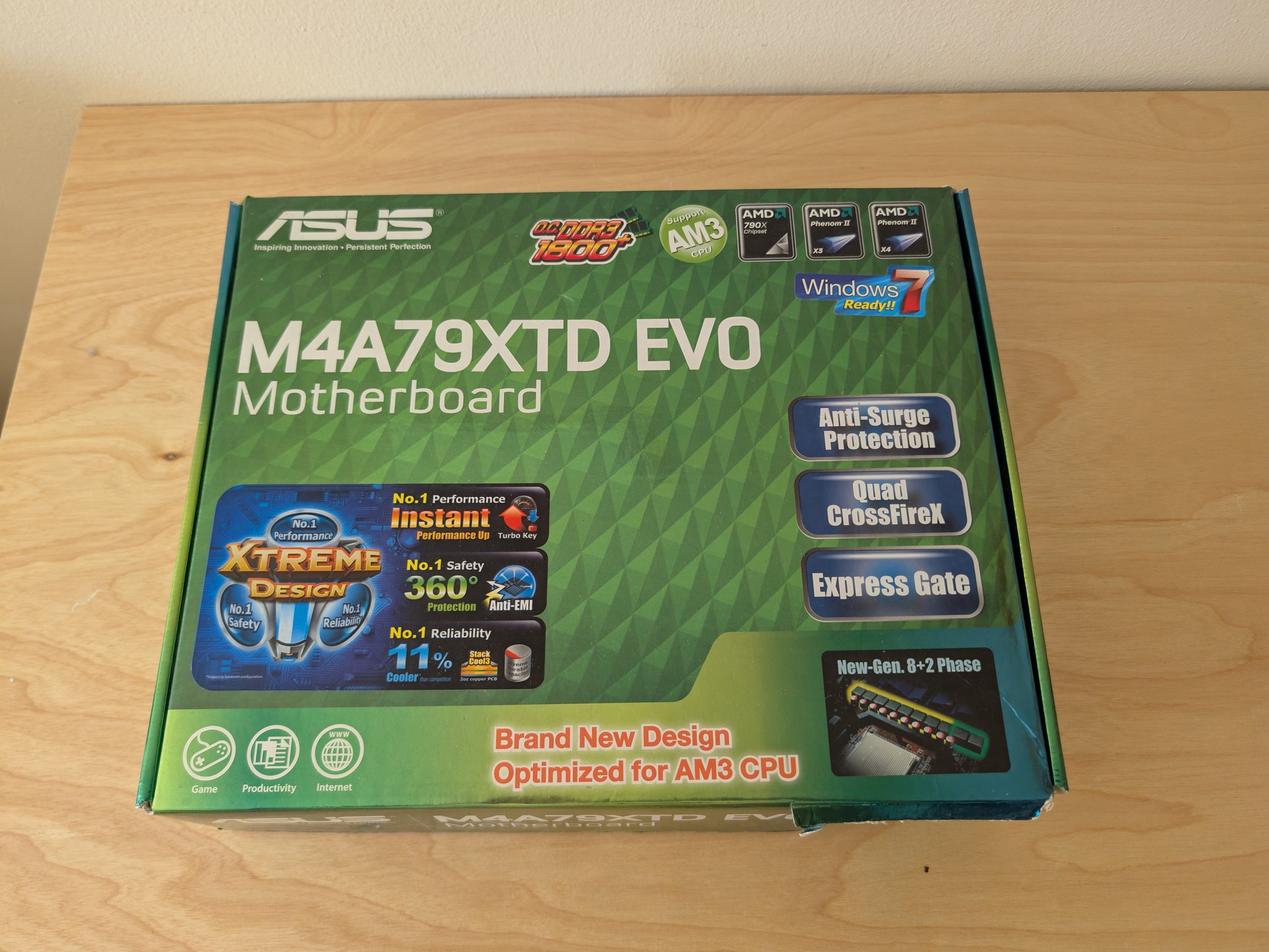 [All-AMD Retro Build] Phenom II X4 955 | Radeon HD 6850 | 8GB RAM | 256GB SSD | Hyper 212