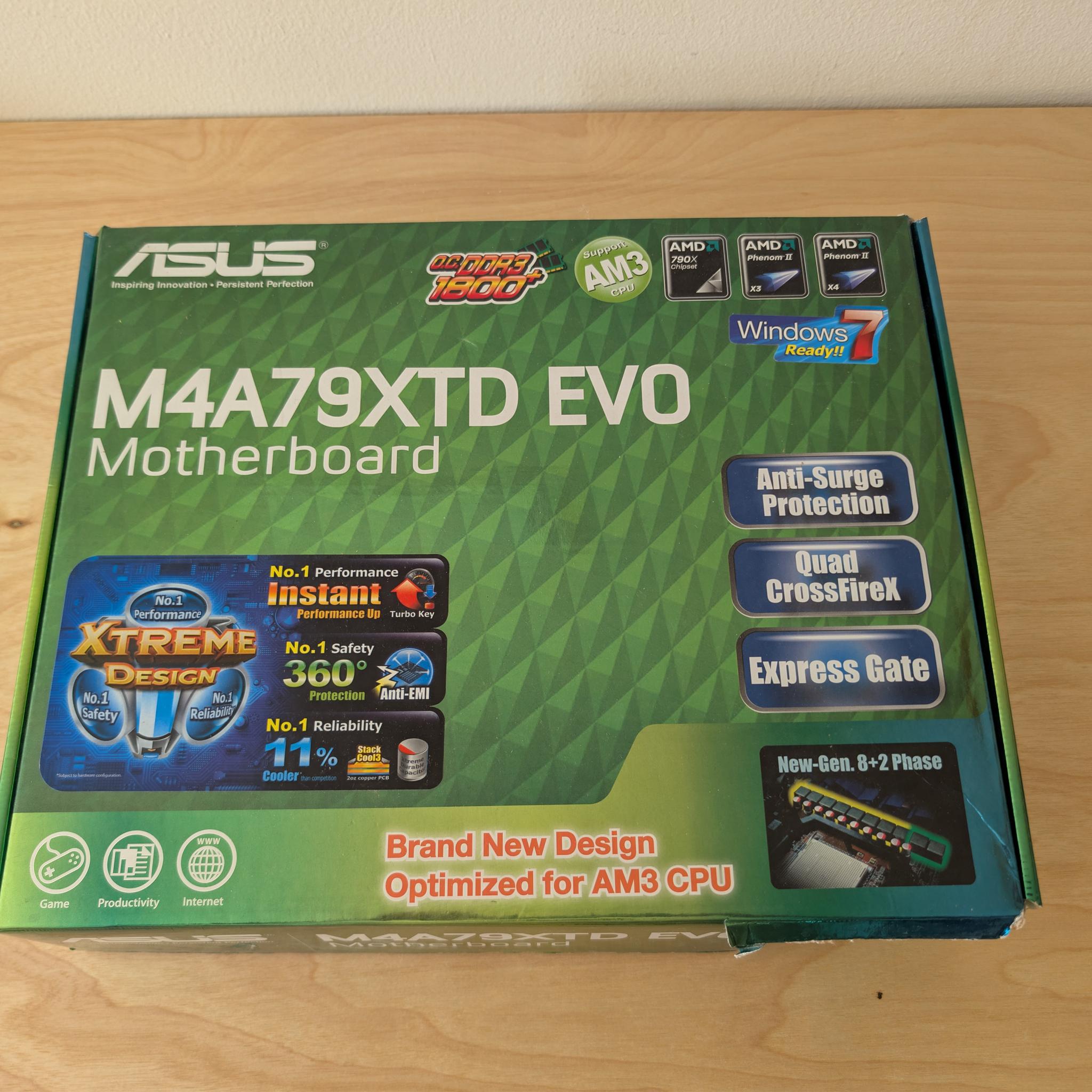 [All-AMD Retro Build] Phenom II X4 955 | Radeon HD 6850 | 8GB RAM | 256GB SSD | Hyper 212