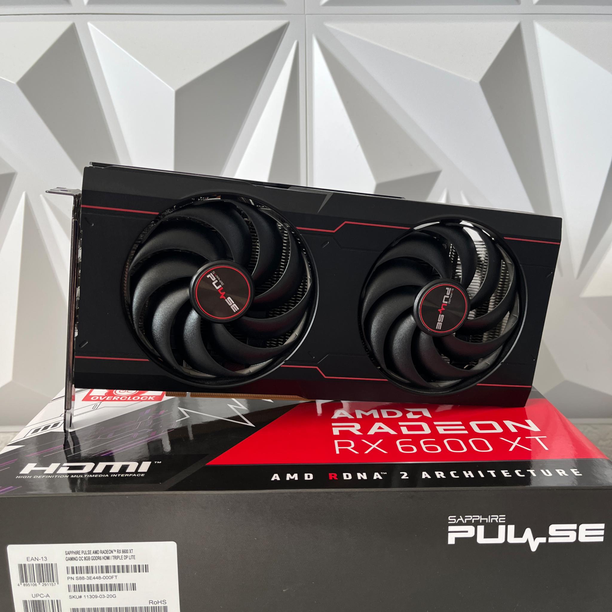 Sapphire Pulse RX 6600 XT OC 8GB