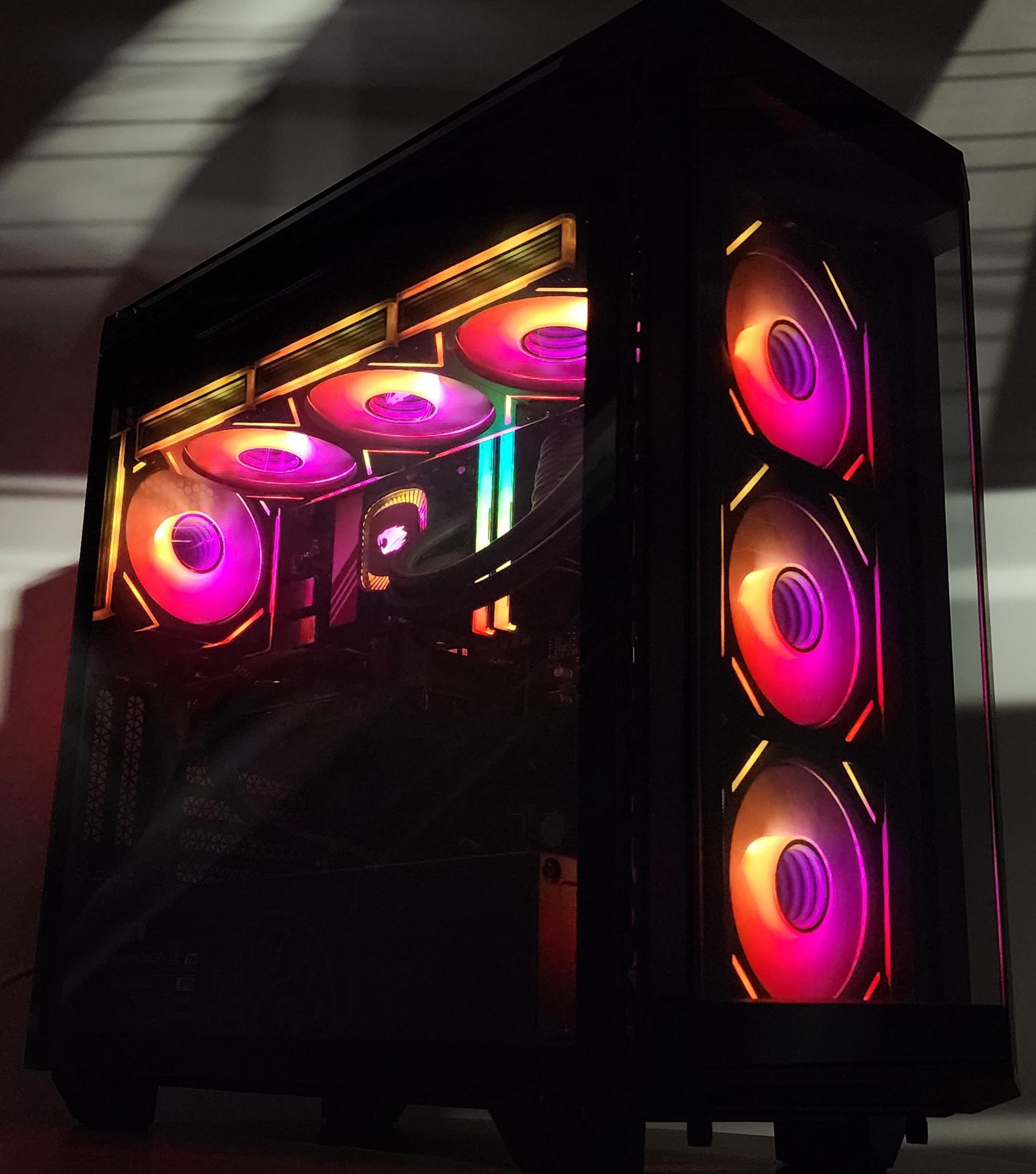 Gaming PC Ryzen 9 7900X 16GB RAM 1TB SSD RTX 4070 12GB Windows 11 Computer