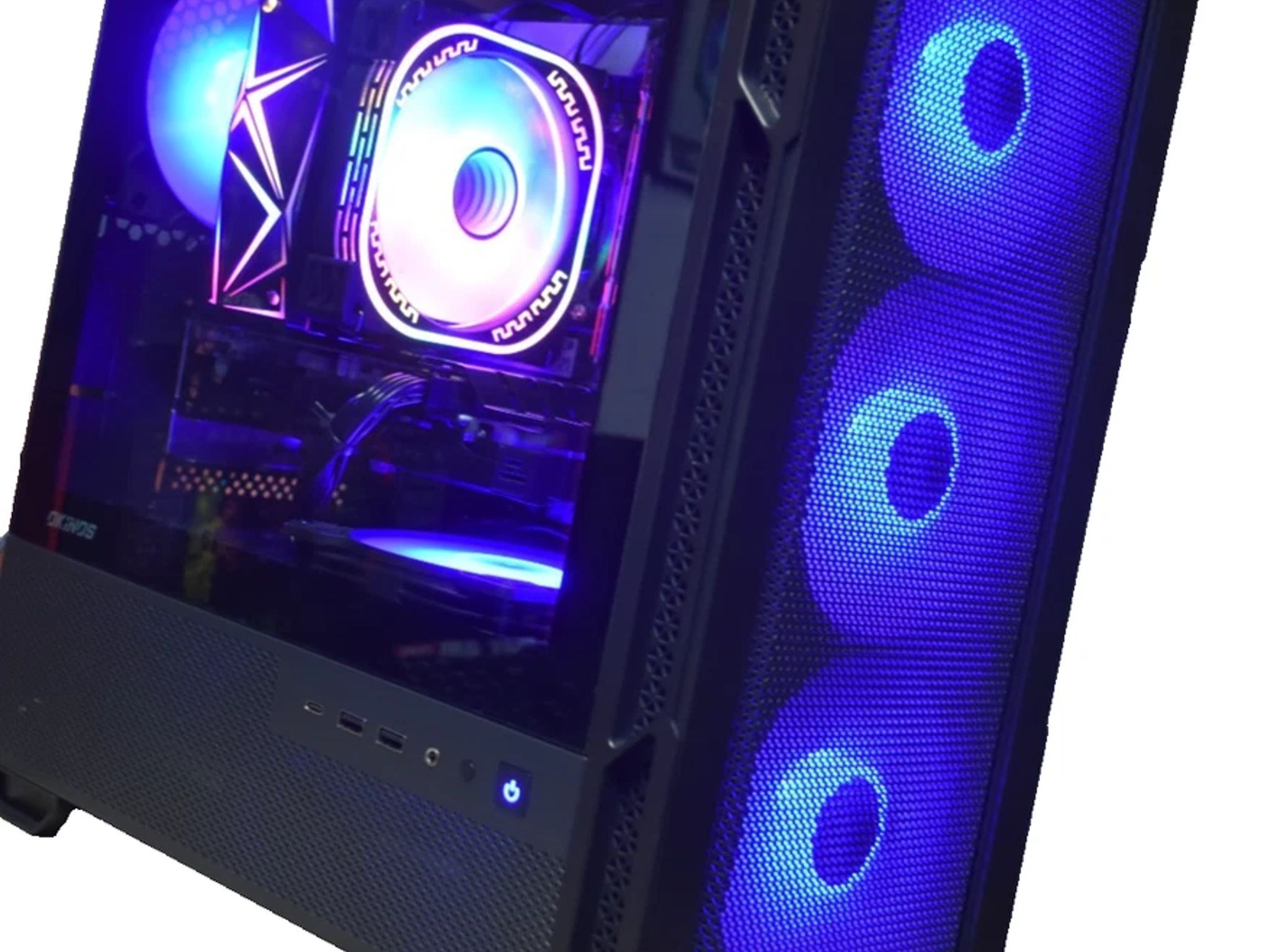 Gaming PC Intel XEON 1650 6 CORES ram 16GB GPU RX5500XT 8GB 512 GB NVME+ 500 GB HHD+ Extras