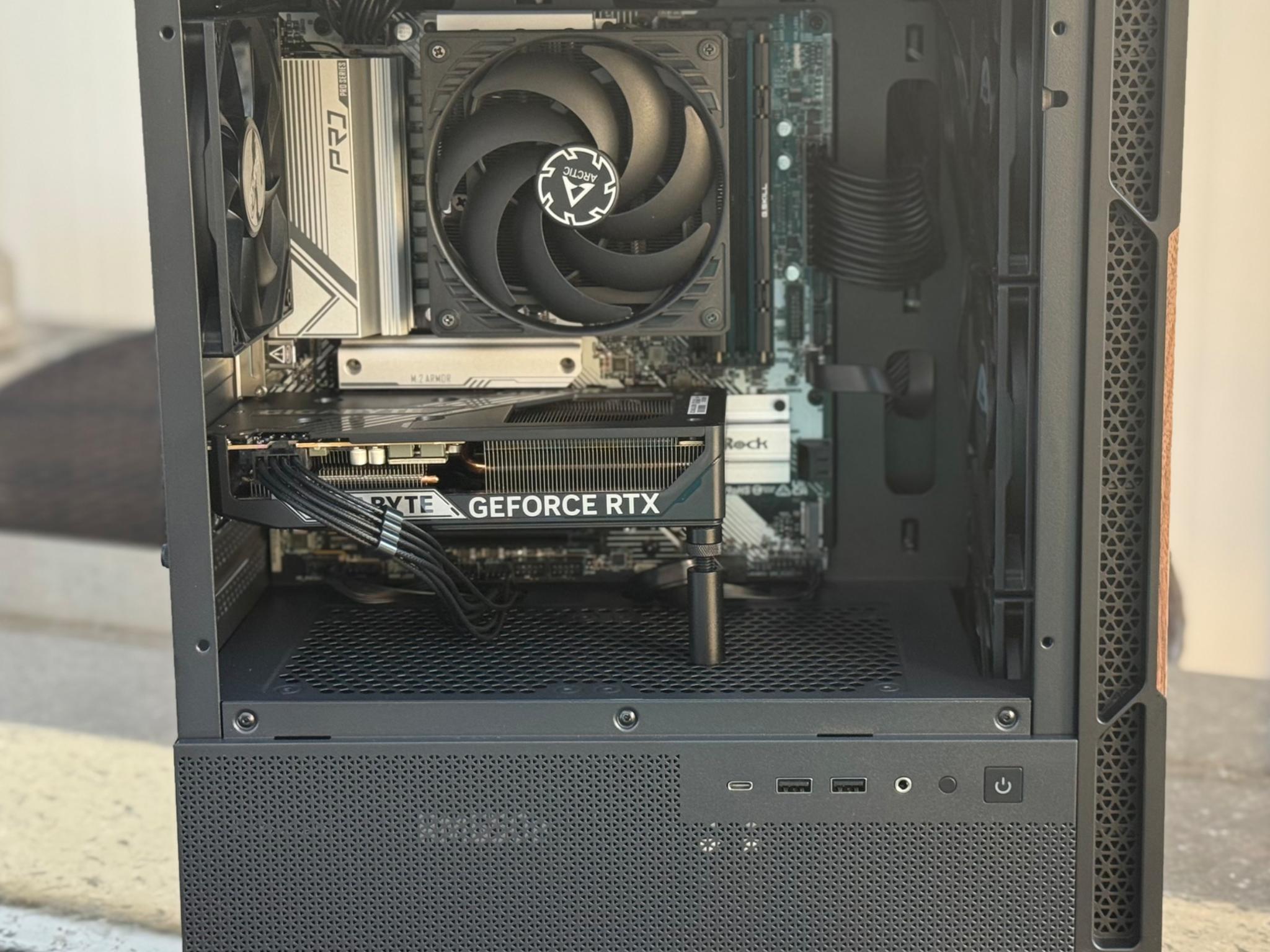Ryzen 5 7600 1 TB SSD 32GB DDR5 RTX 5060 8 GB. ALL NEW parts!