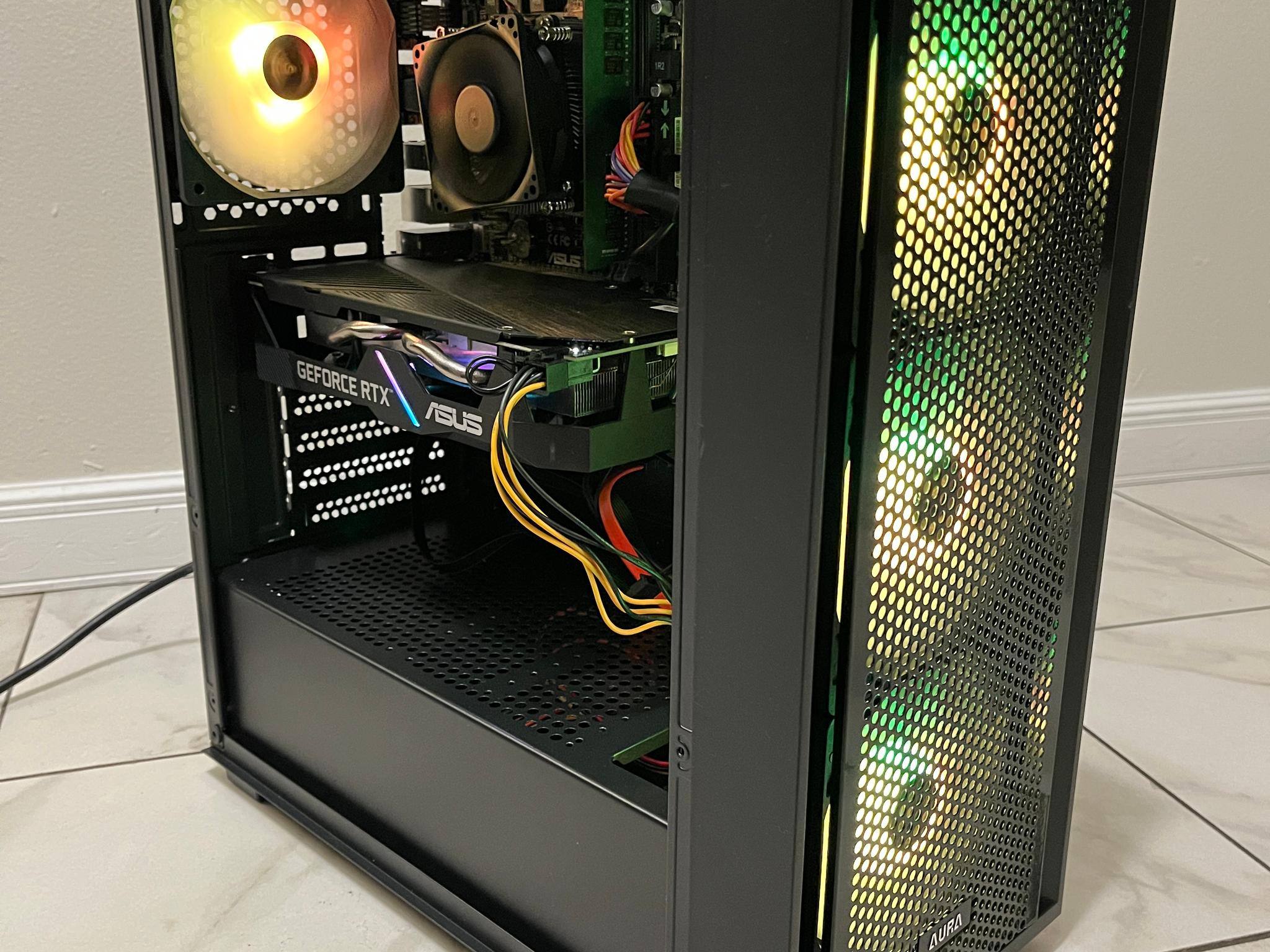 NVIDIA RTX 2060, Intel Core i5-6400, 16GB RAM, 750GB Storage, RGB Gaming PC w/ Wi-Fi & BT