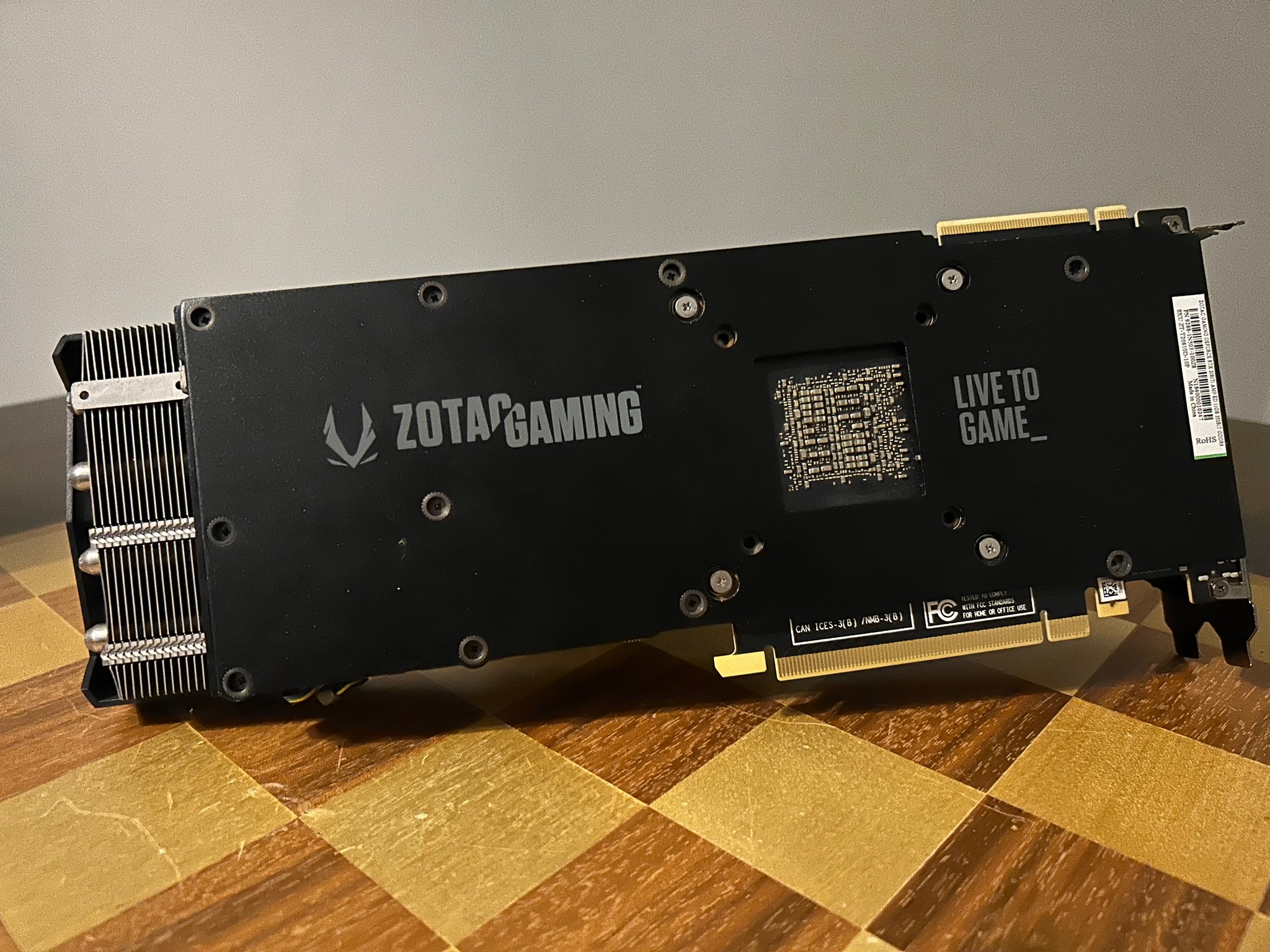 Zotac Triple Fan RTX 2080Ti Graphics Card