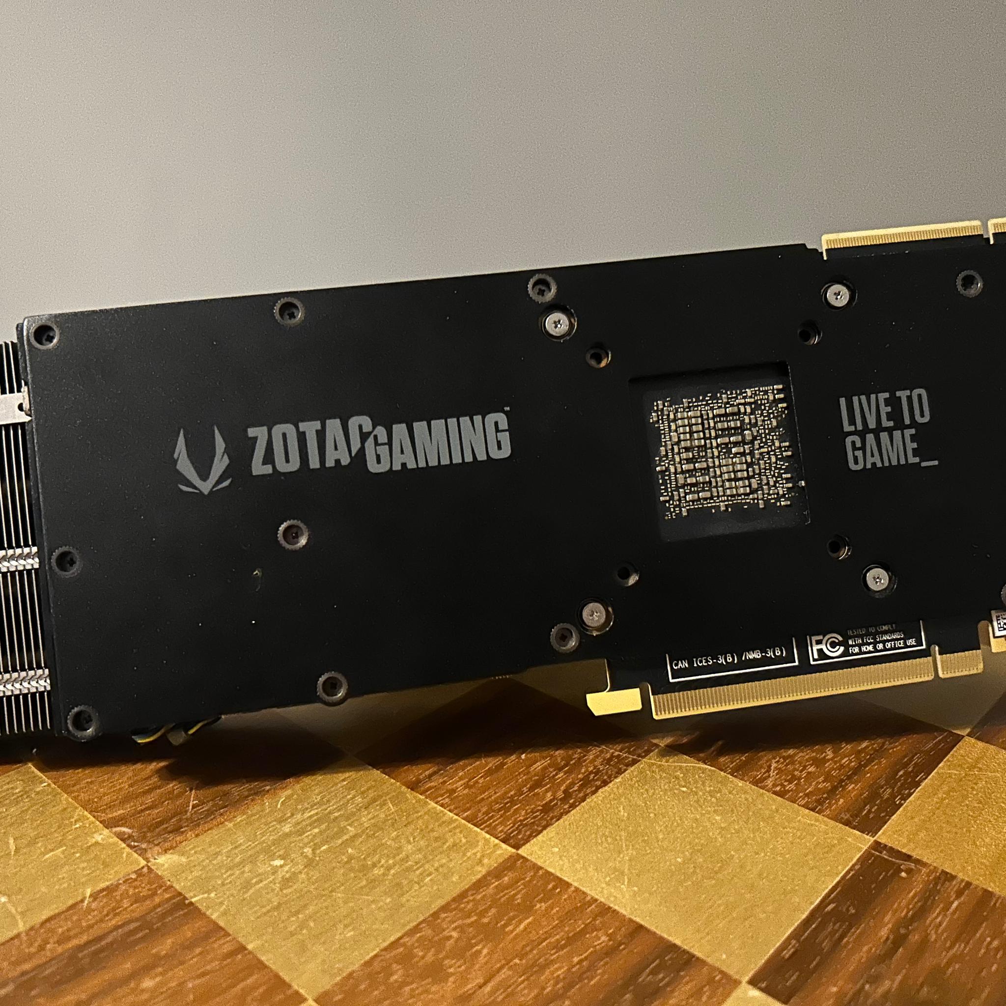 Zotac Triple Fan RTX 2080Ti Graphics Card