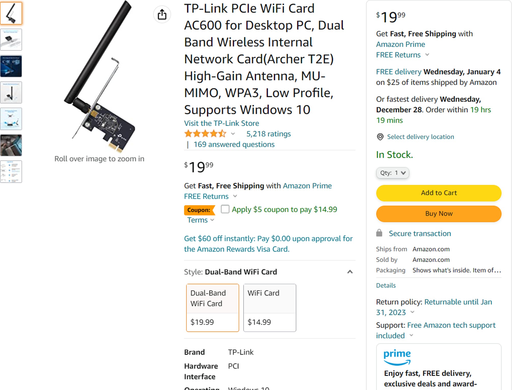 BNIB/Sealed CPU/Mobo Combo! Intel i5-12400, Asrock B660m Pro RS, TP-link AC600 PCIe Wifi Adaptor