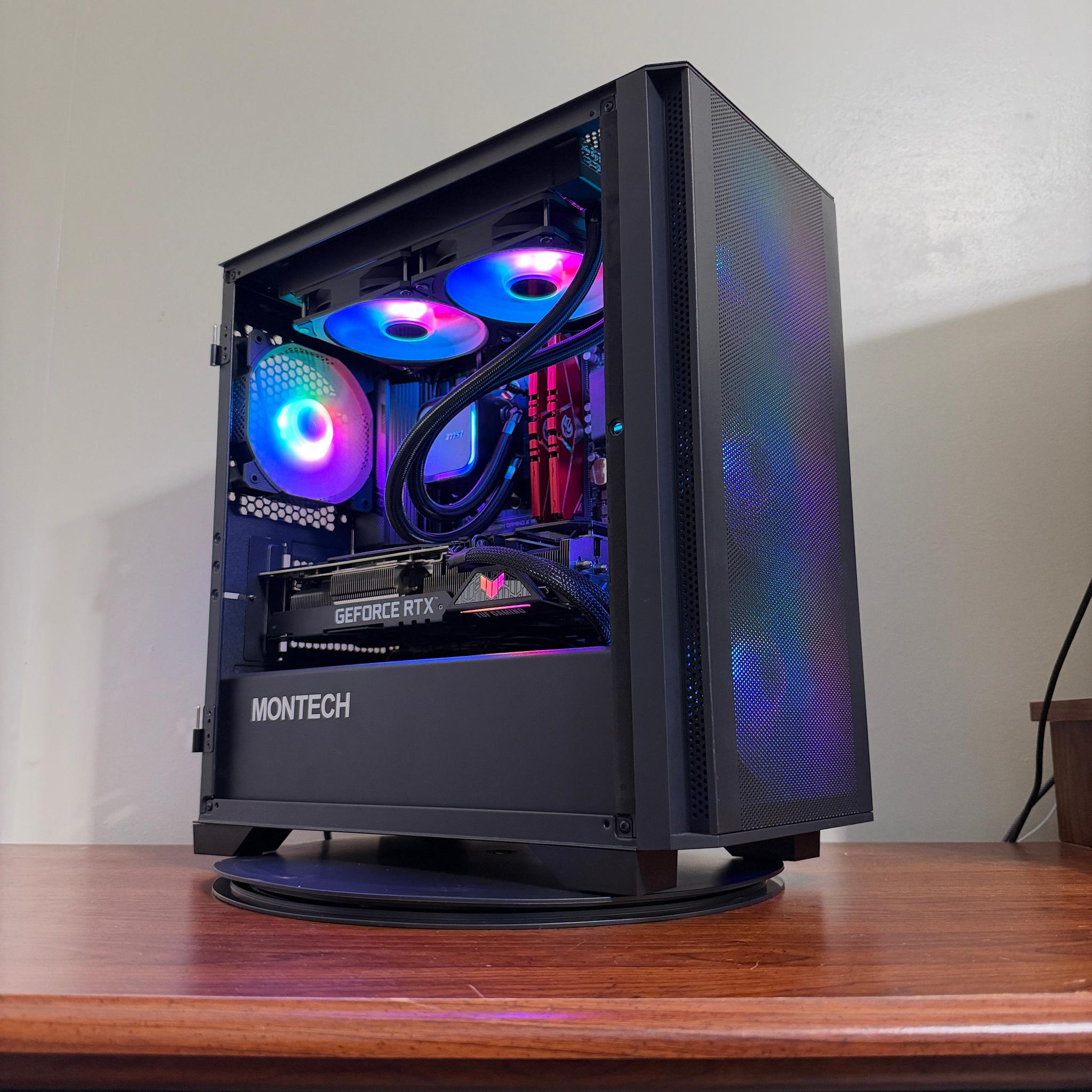 RTX 3080 Custom Gaming PC | Ryzen 7 5800XT | 1TB NVMe SSD | 32gb DDR4 Ram | M-ATX