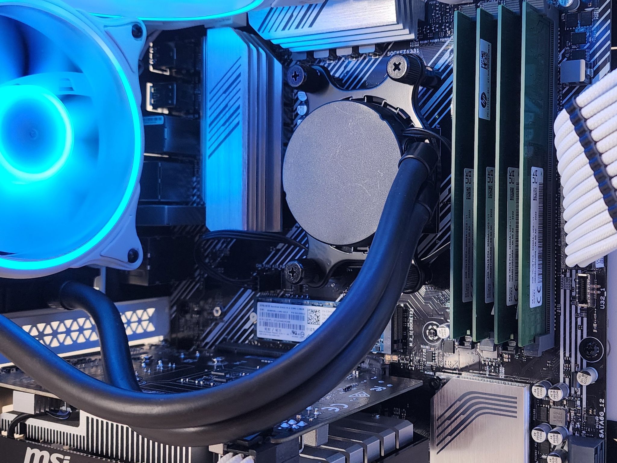Gaming PC Ryzen 5 5500 16GB RAM 128GB SSD + 500GB HDD GTX 1650 4GB Windows 11 Computer