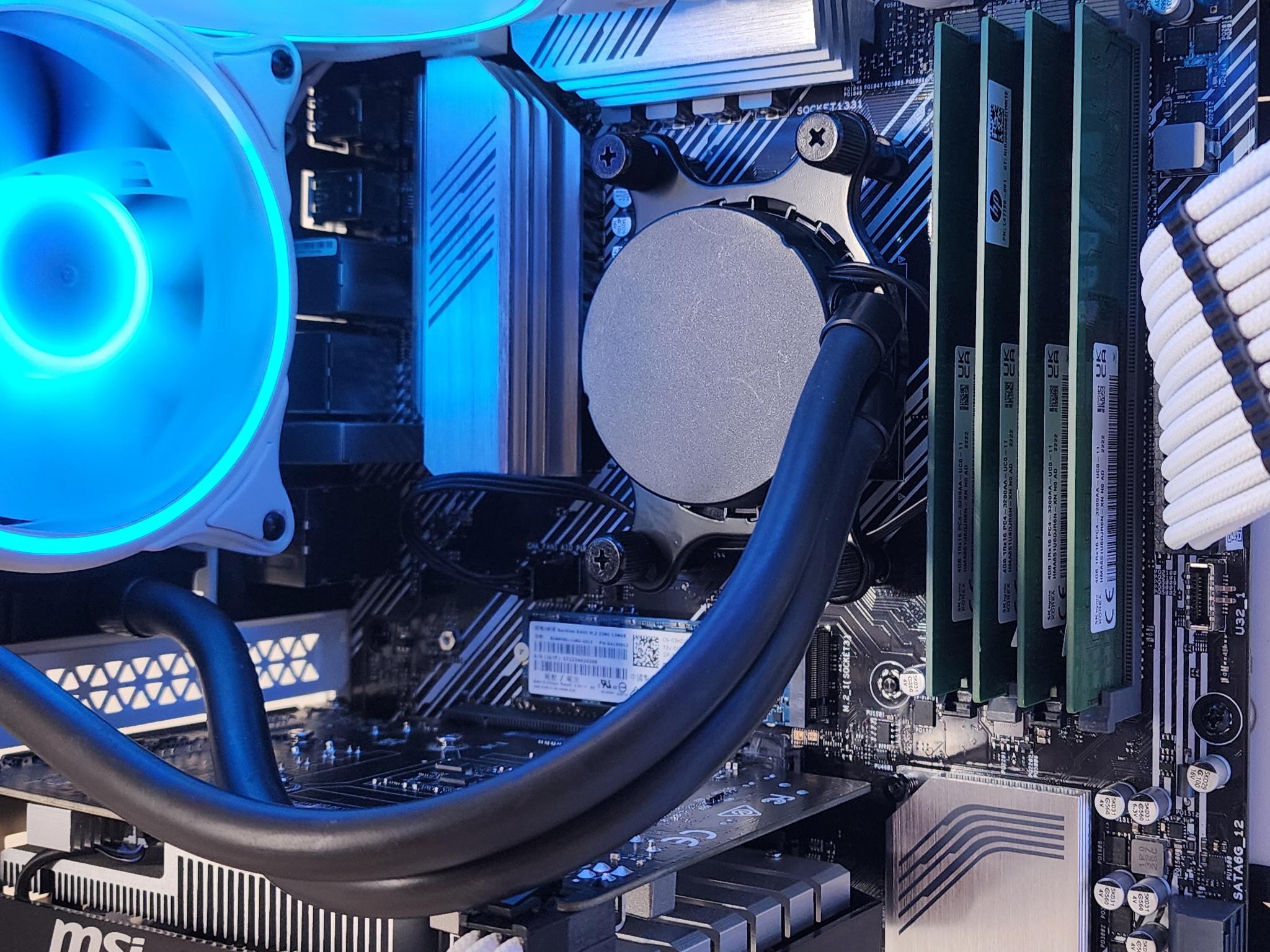 Gaming PC Ryzen 5 5500 16GB RAM 128GB SSD + 500GB HDD GTX 1650 4GB Windows 11 Computer