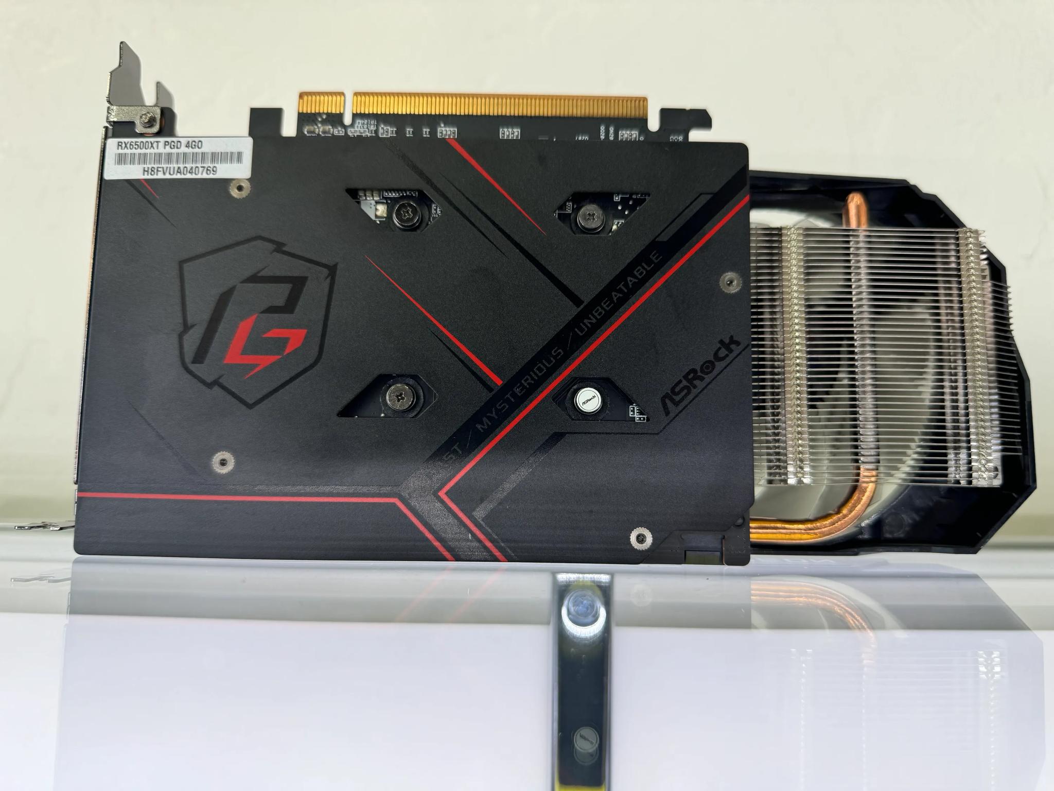 ASRock Radeon RX 6500 XT Phantom Gaming D OC 4GB Graphics Card (Refurbished)