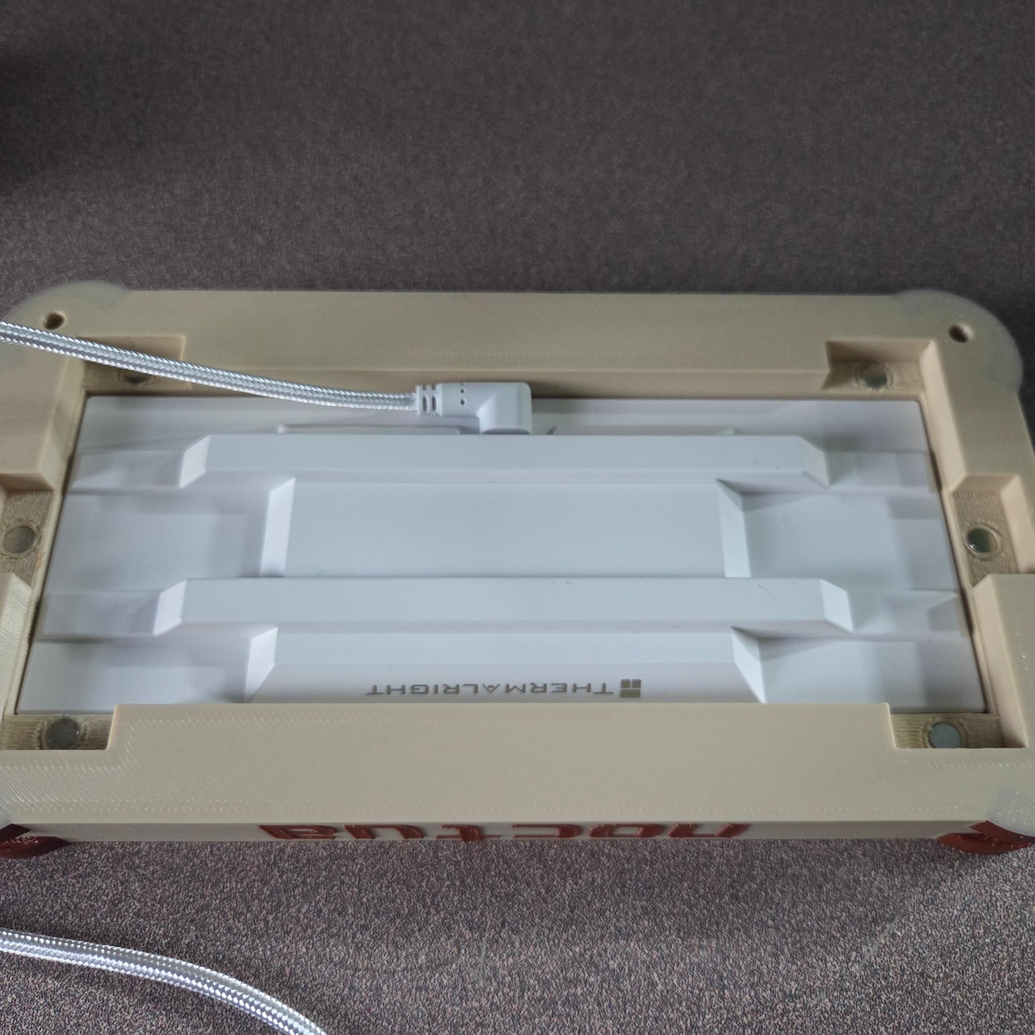 Custom Noctua-Themed 3D Printed LCD Display Enclosure & LCD Diplay 6.86inch