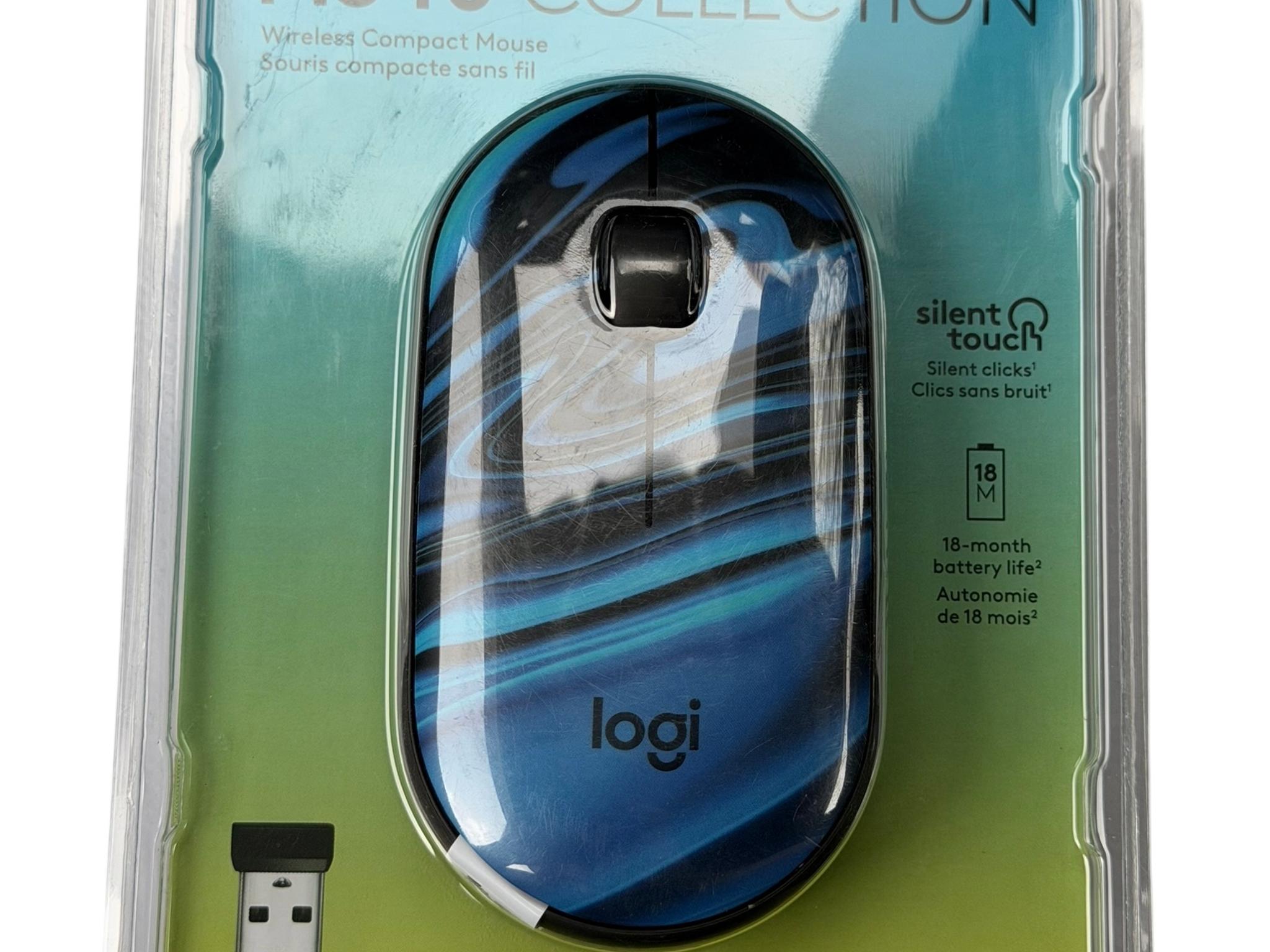 Logitech M340 (Blue) Wireless USB Mouse - FACTORY SEALED