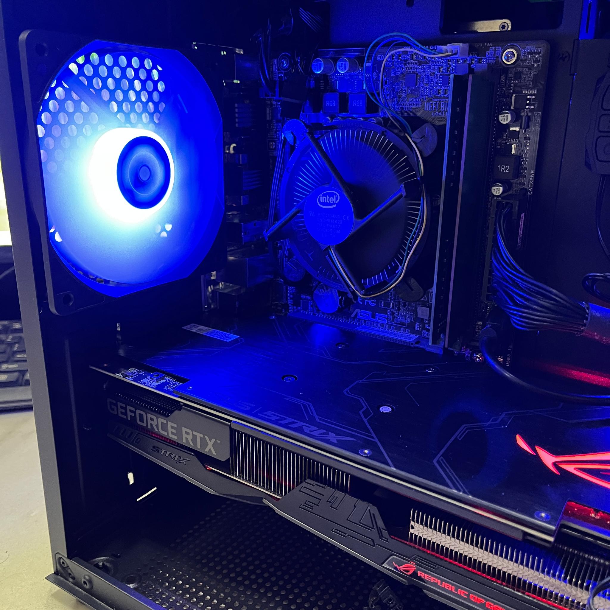 🟠🔥NVIDIA RTX 2060, Intel i5-6400, 16GB RAM, 870 GB Storage, High Performance RGB Gaming PC w/ Remote