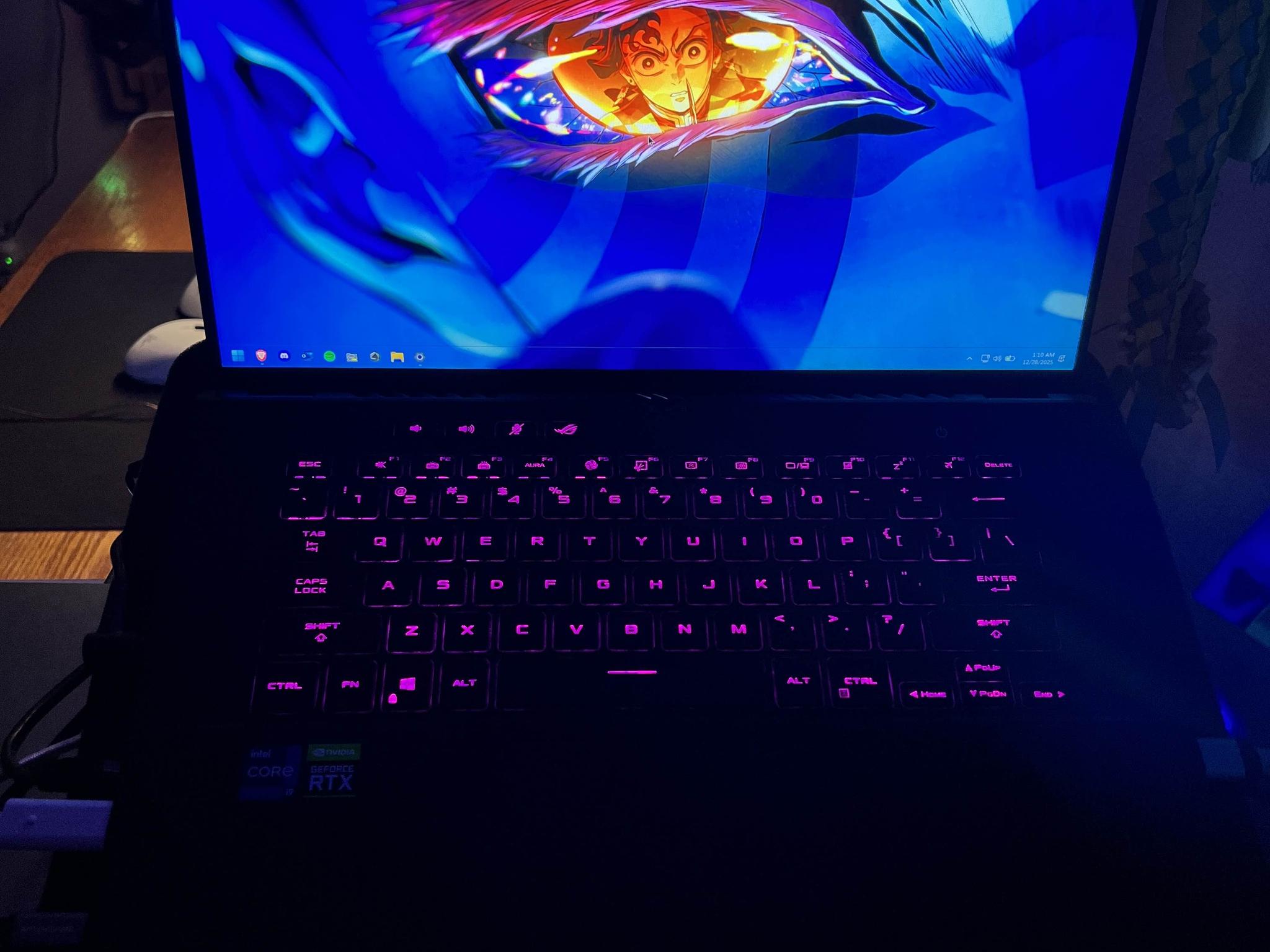 ASUS ROG M16 Gaming Laptop – RTX 3060, i9, 165Hz Display, 40gb ram