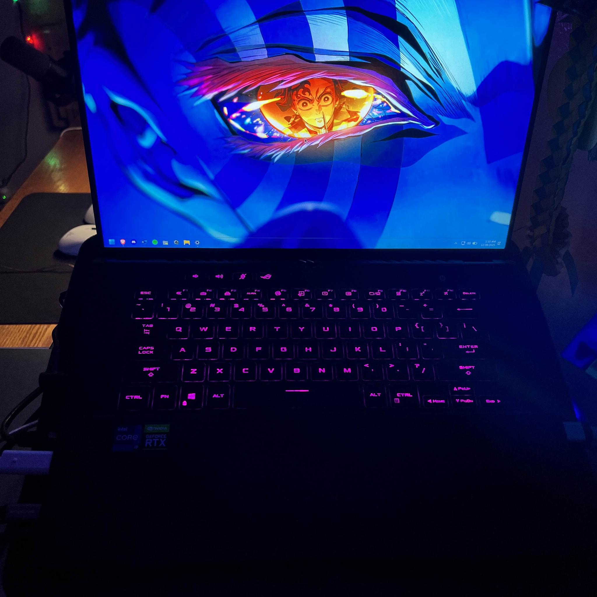 ASUS ROG M16 Gaming Laptop – RTX 3060, i9, 165Hz Display, 40gb ram