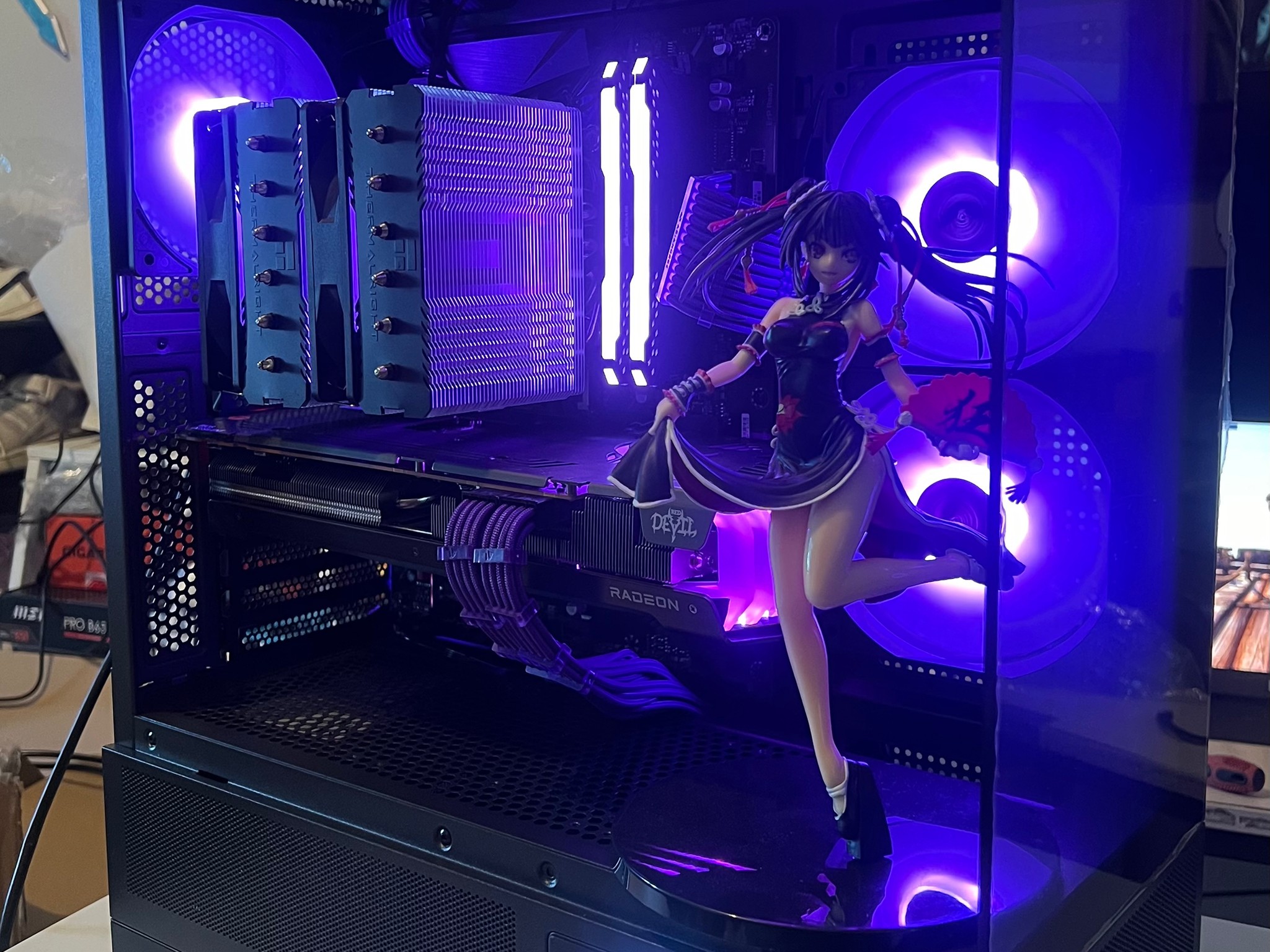 MEMORIAL DAY SALE 🔥 Purple ⚛️ Gaming PC | Ryzen 7 5800X | RX 6700XT 12GB | 32GB RAM | 1TB SSD | 11